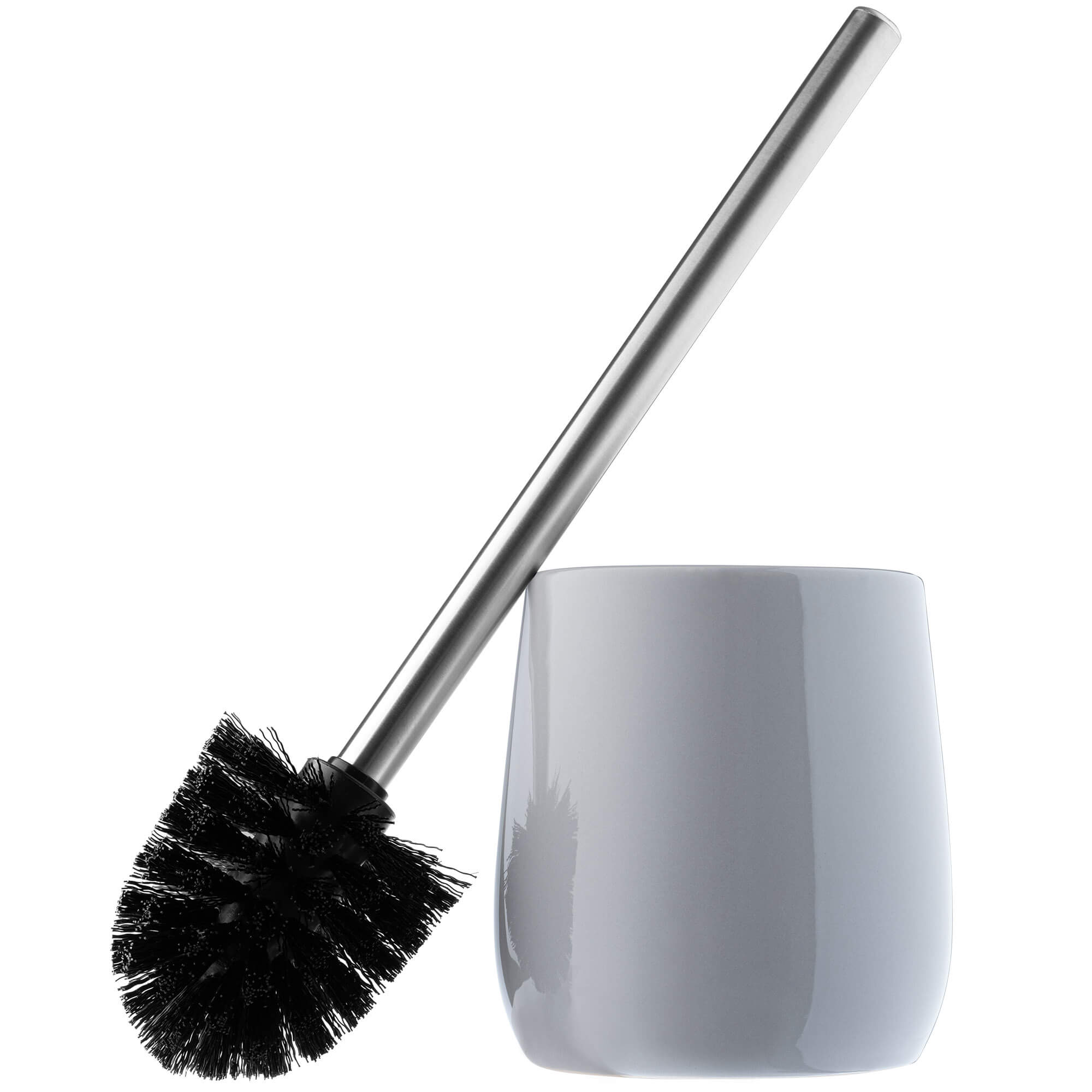 Szczotka do WC Cervia 36 cm, szara