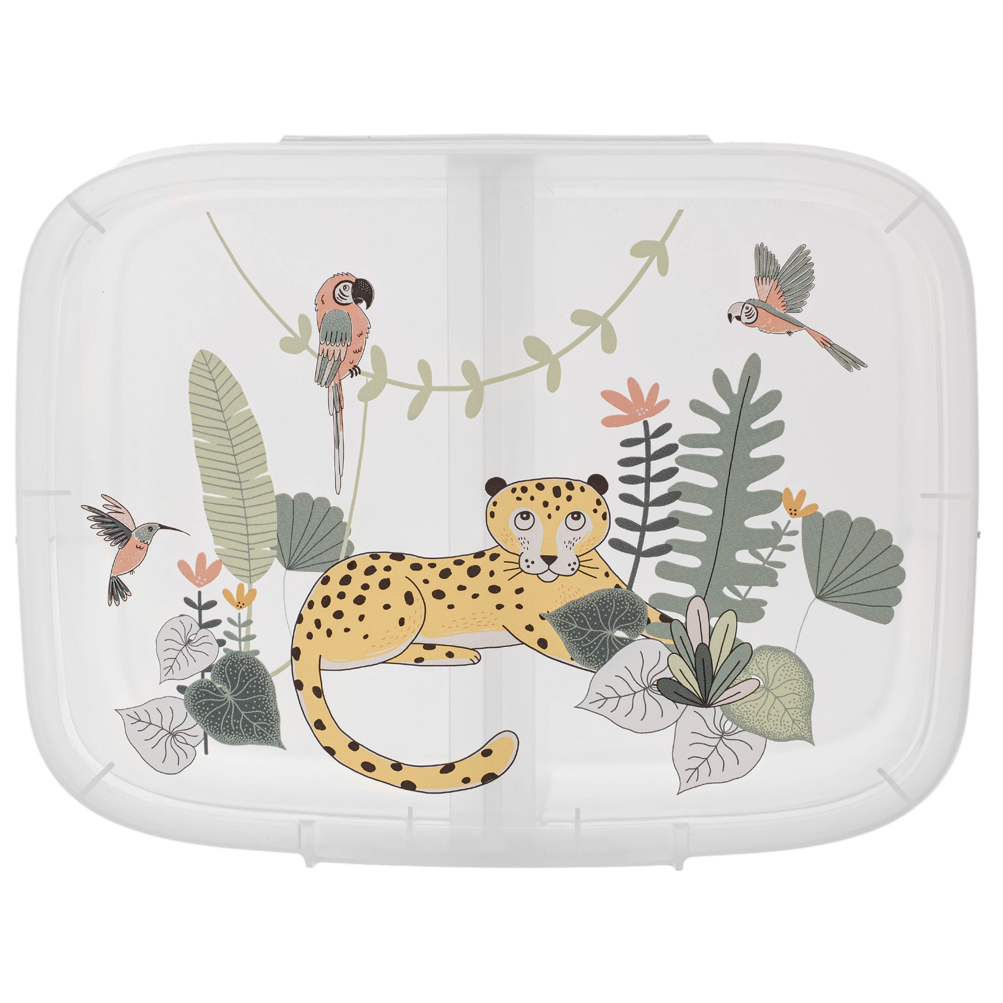 Pojemnik na żywność CURVER Snap Box prostokątny z przegrodą 1.8L