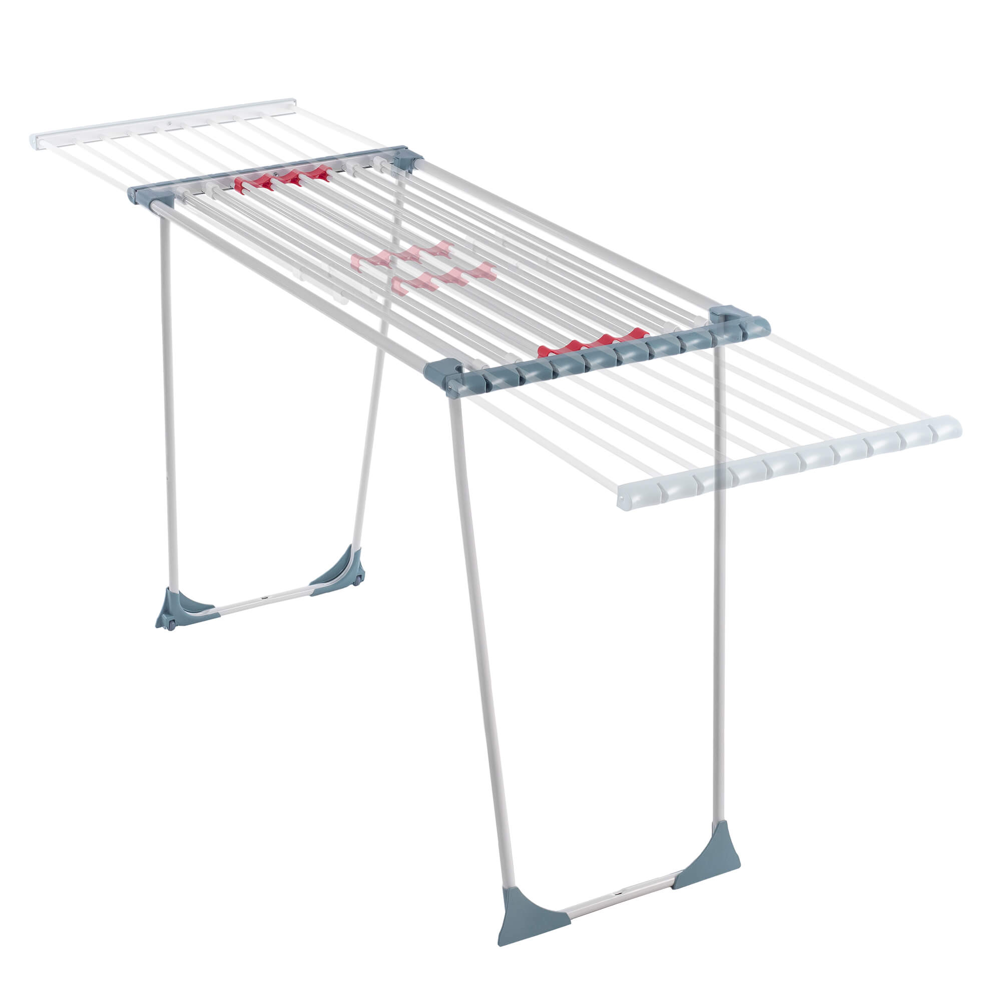 Suszarka na pranie teleskopowa Nissila 110-203cm, zielona