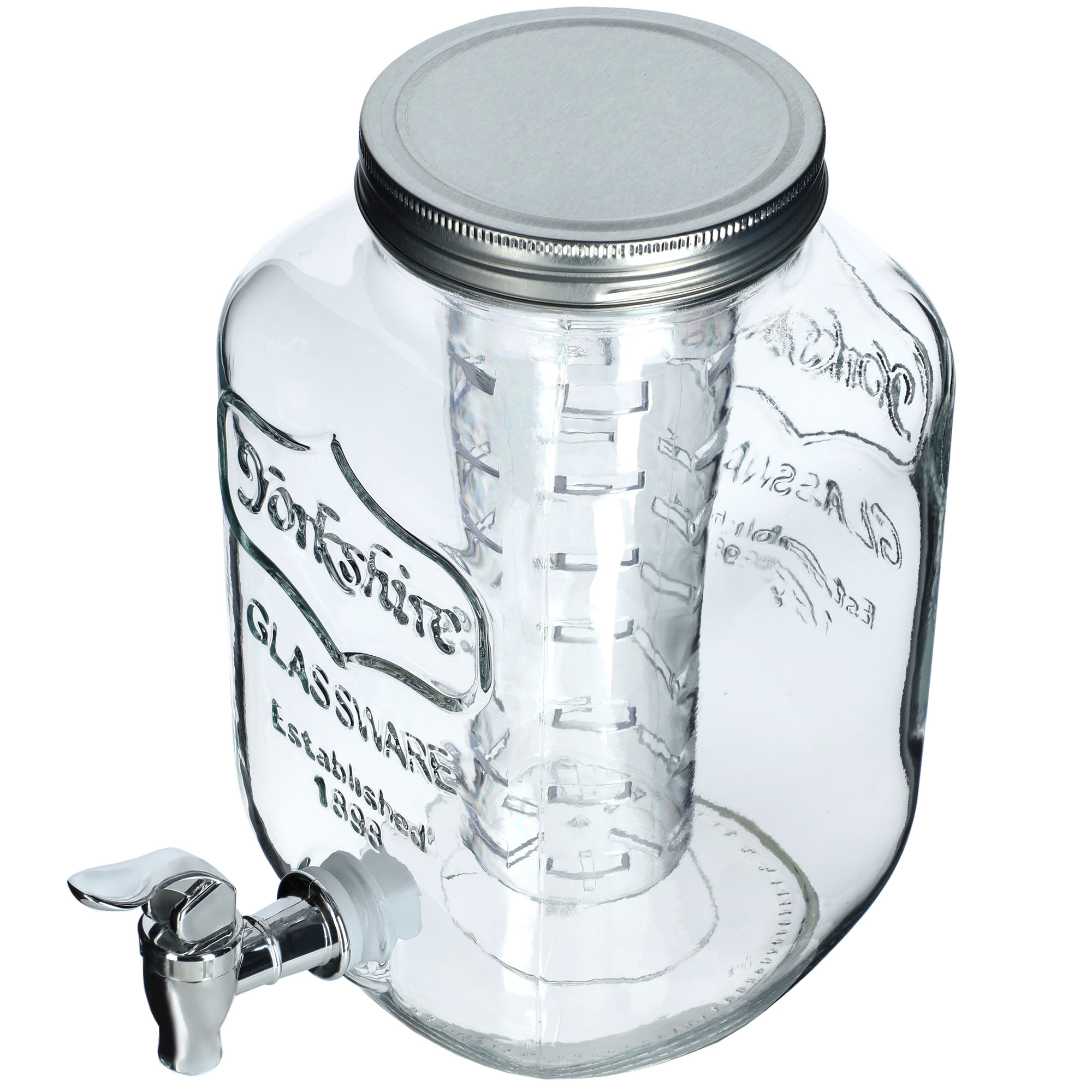 Słój z kranikiem 4L na lemoniadę i wkładem Rodez