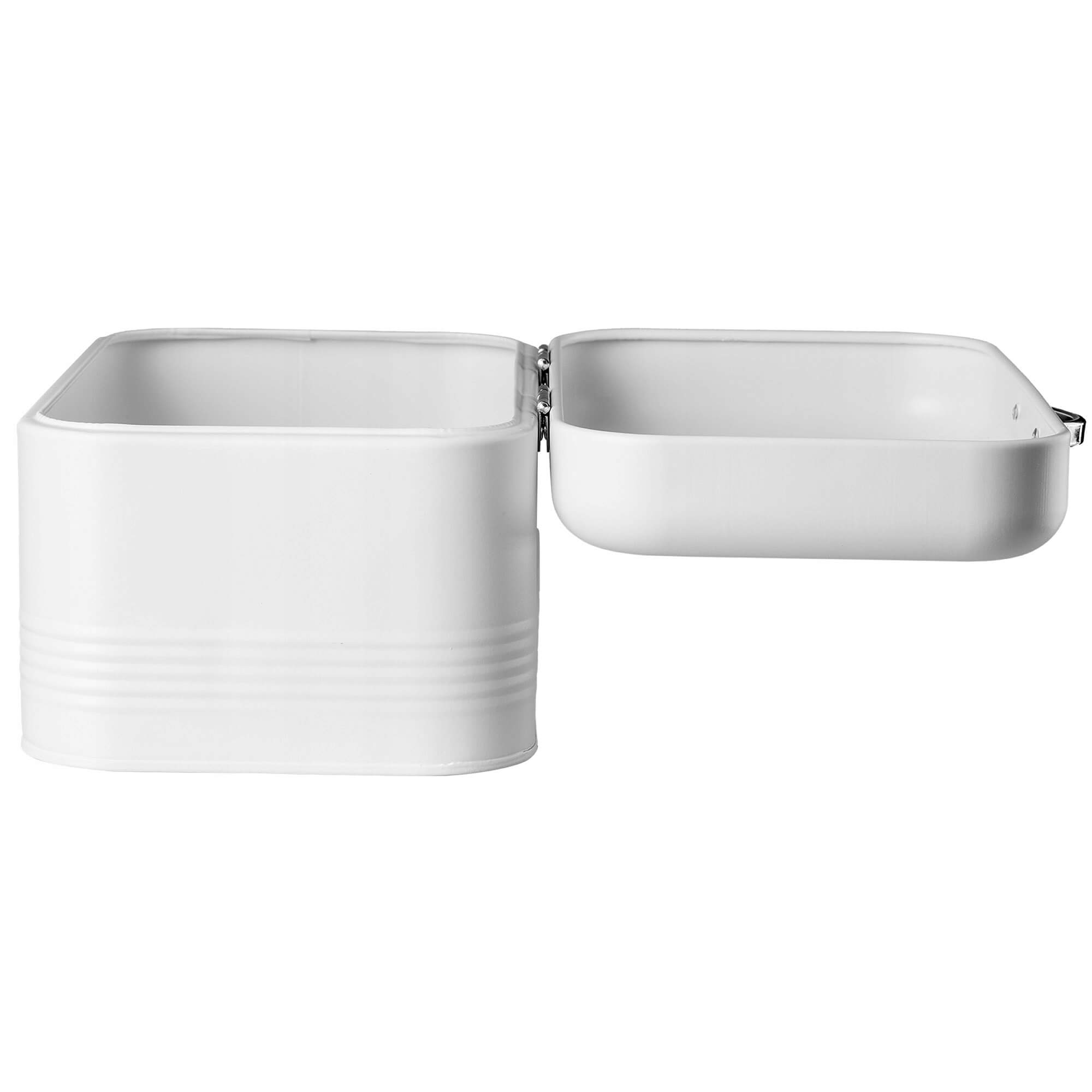 Zestaw pojemników Tufo na chleb, kawę, herbatę i cukier, biały