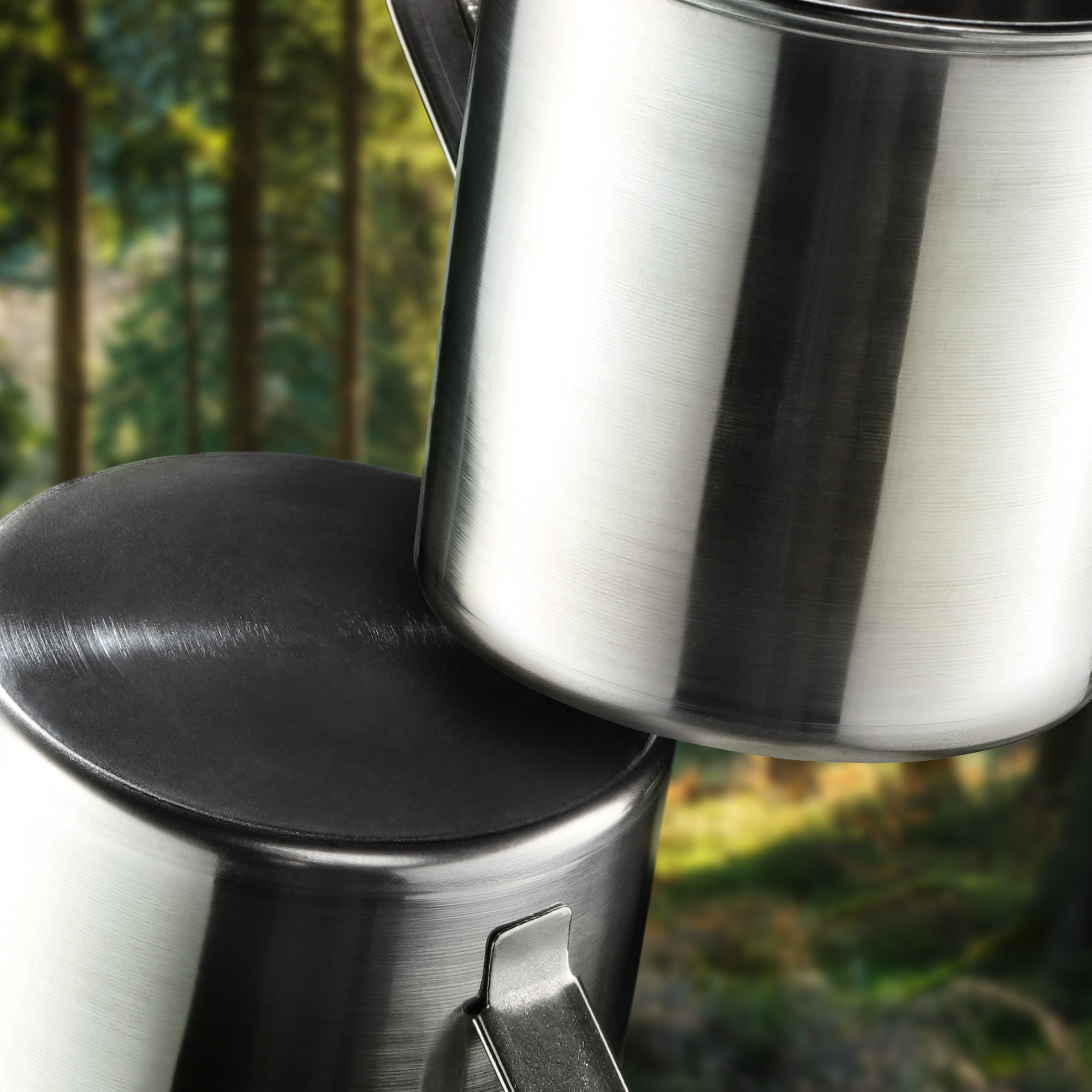 Kubek ze stali nierdzewnej Furlo 9 cm, srebrny