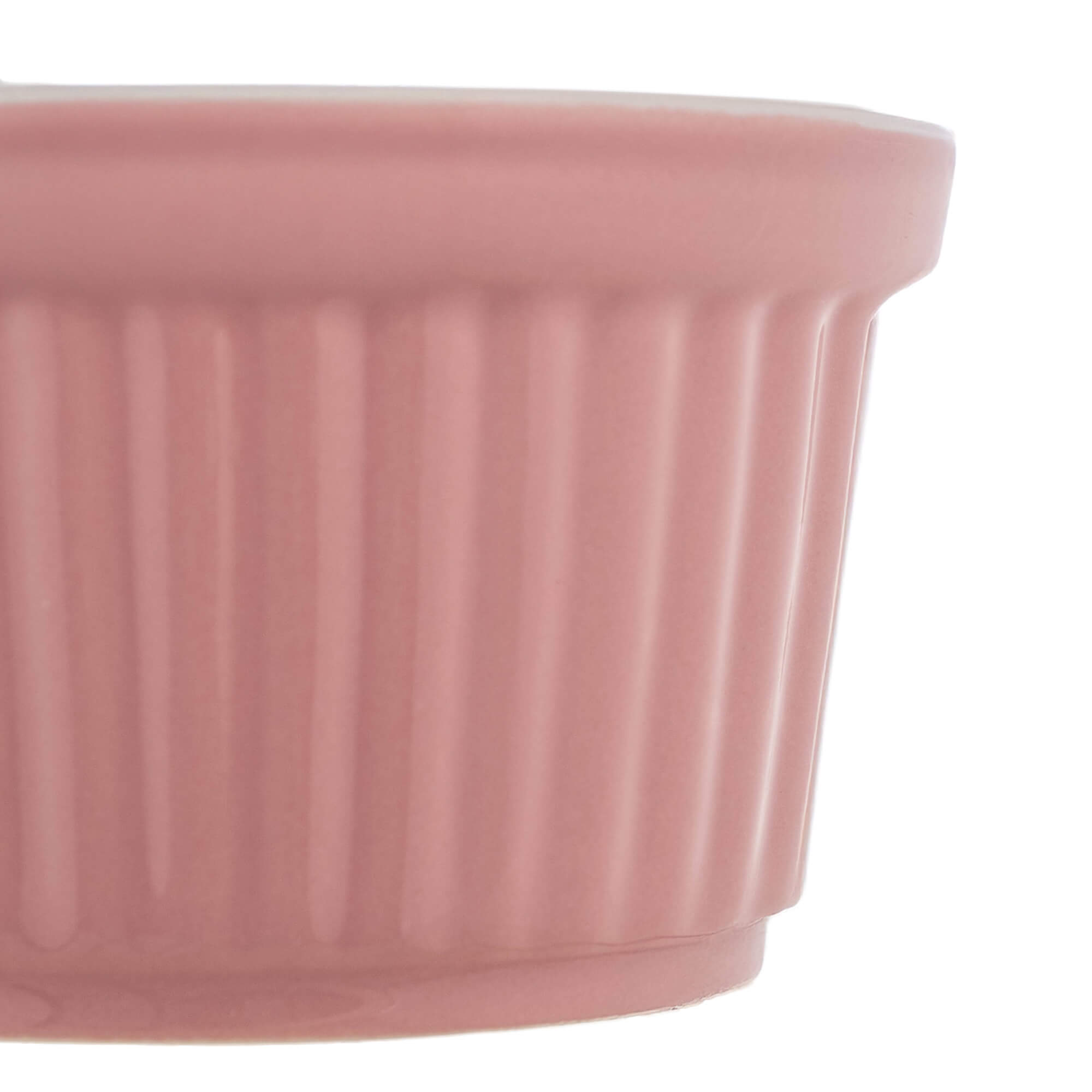 Naczynie ceramiczne do zapiekania Maes 9 x 5 cm różowe 3 szt.
