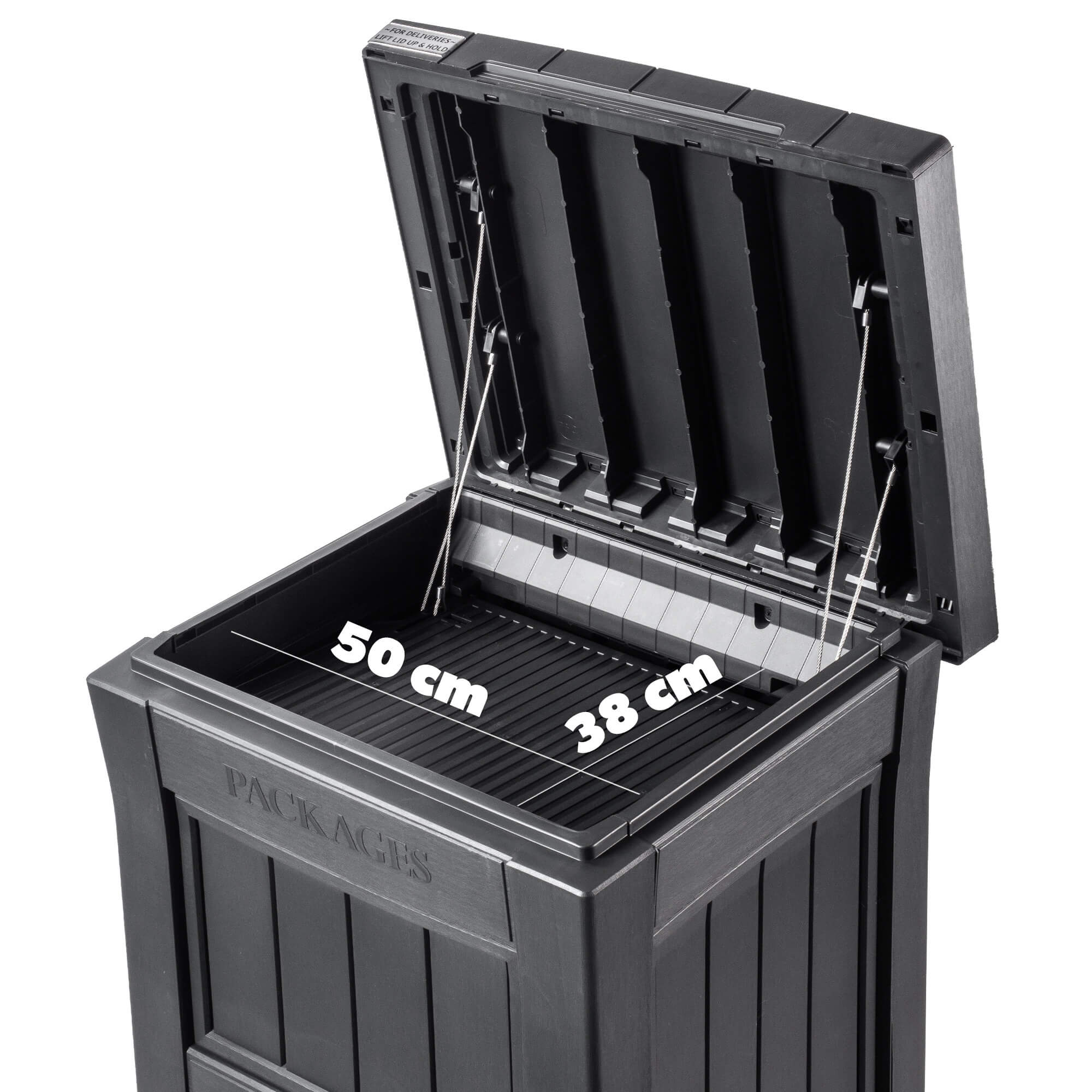 Skrzynka na paczki i listy Curver 62 x 112 cm