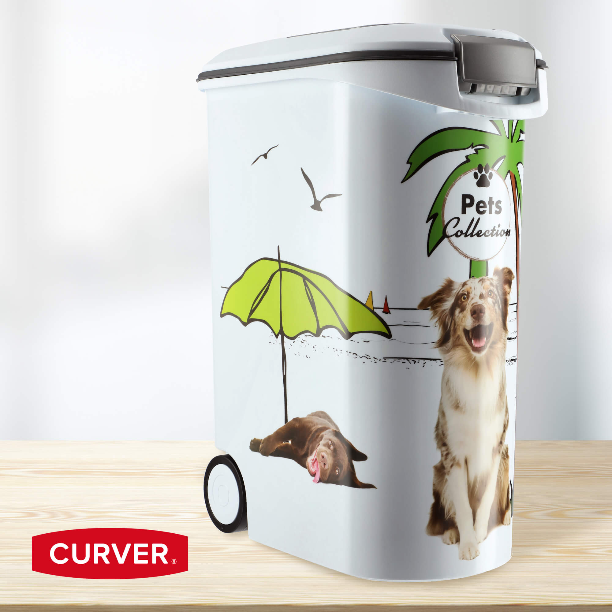 Pojemnik na karmę dla psa Curver Pet Life 54L