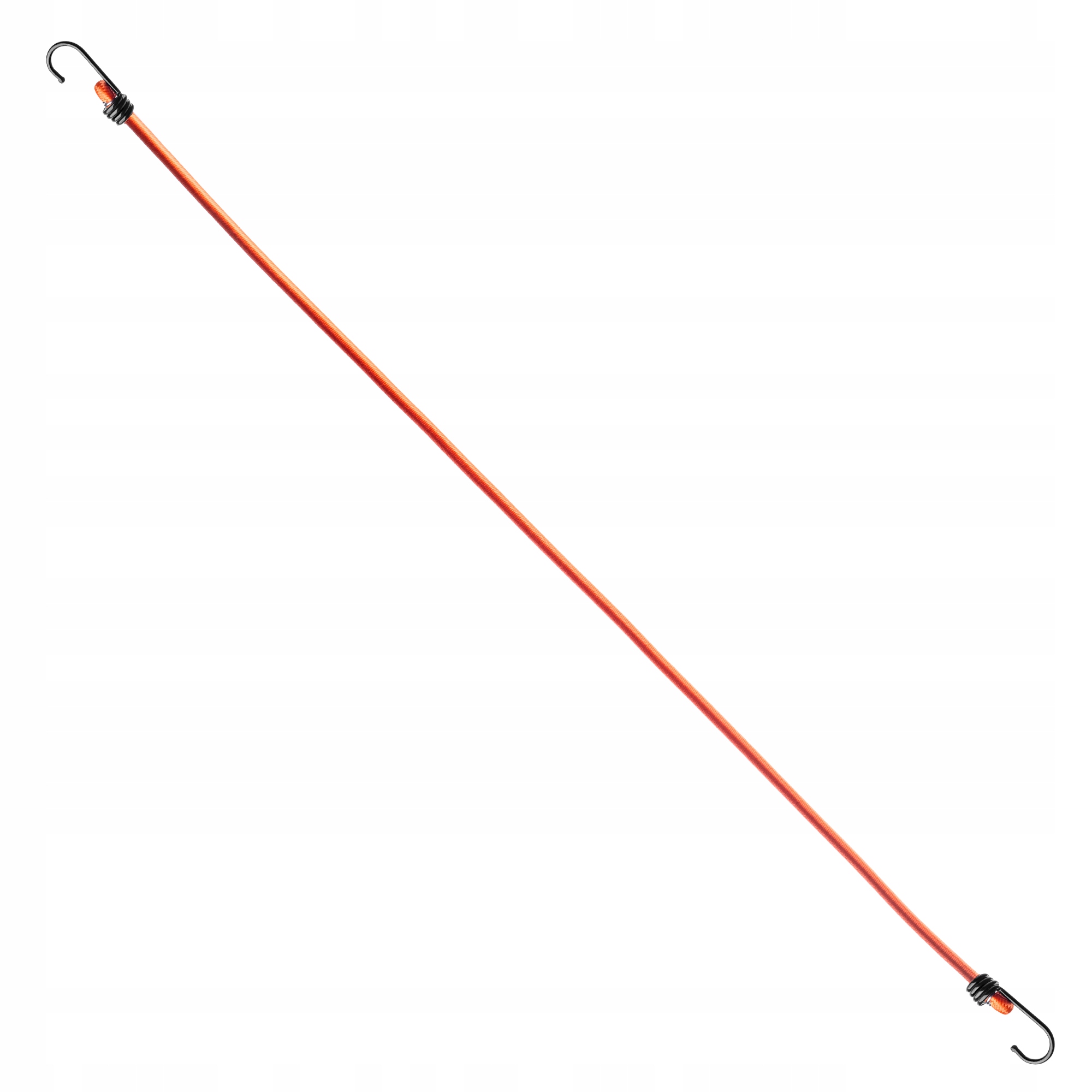 Guma elastyczna z hakiem 84 cm, pomarańczowa