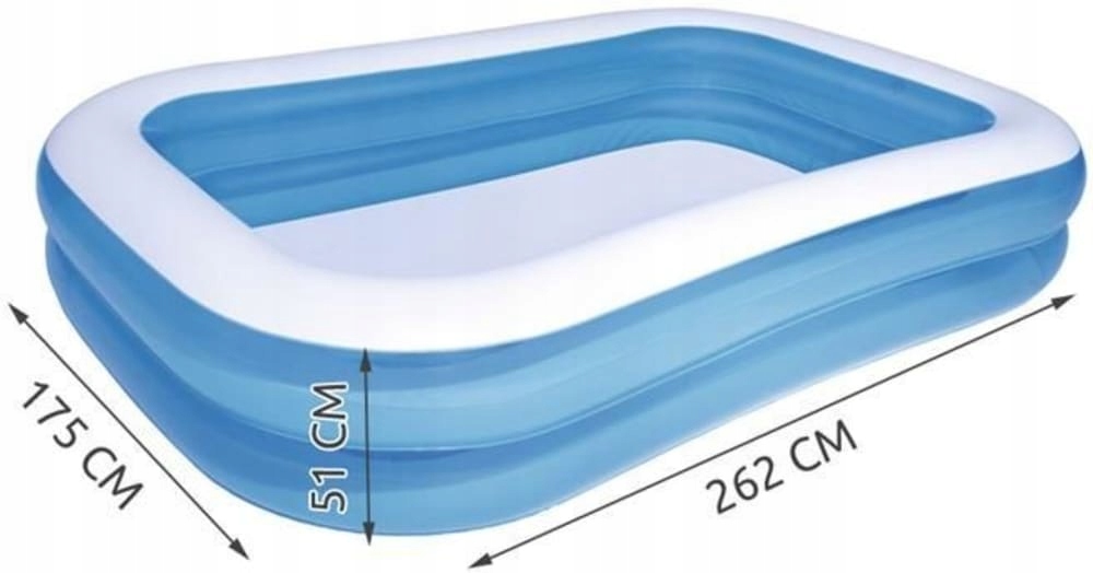 Basen dmuchany rodzinny Bestway 54006