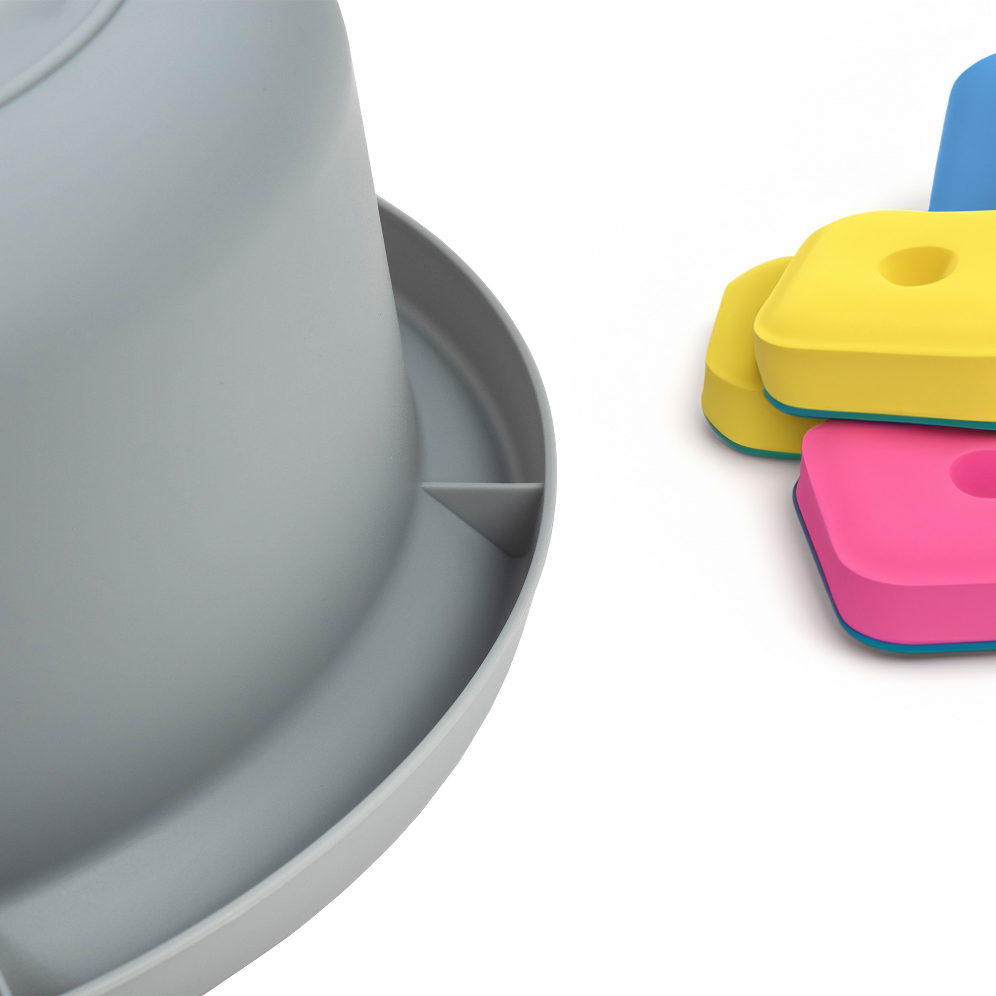 Miska łazienkowa Loja matowa 4L, szara