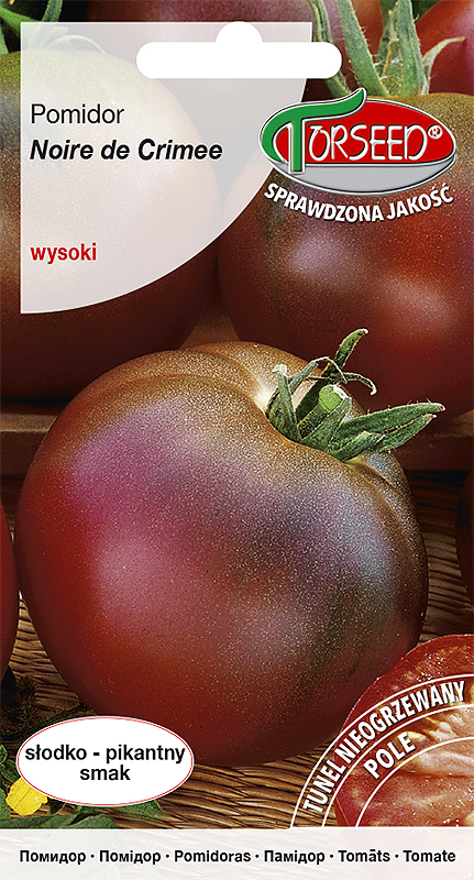 Pomidor wysoki (pod osłony i do gruntu) Noire de Crimee 0,1g