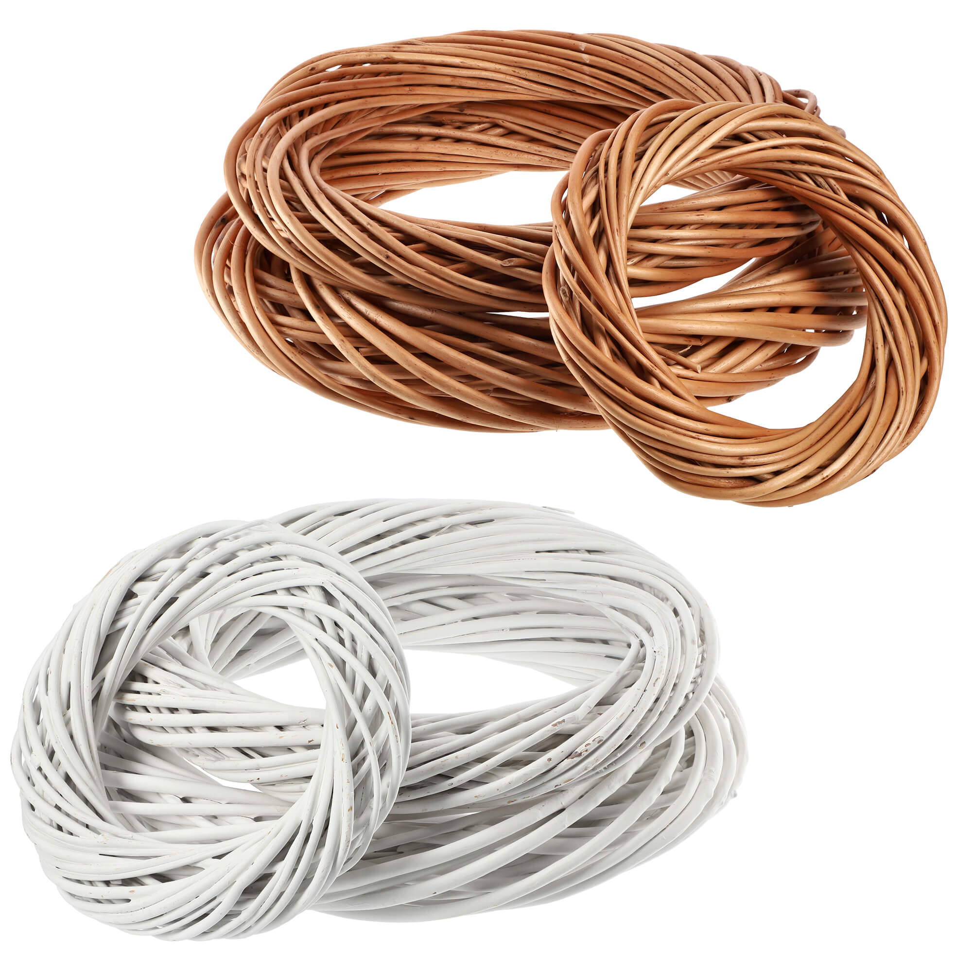 Wianek wiklinowy Berno 30 cm, naturalny