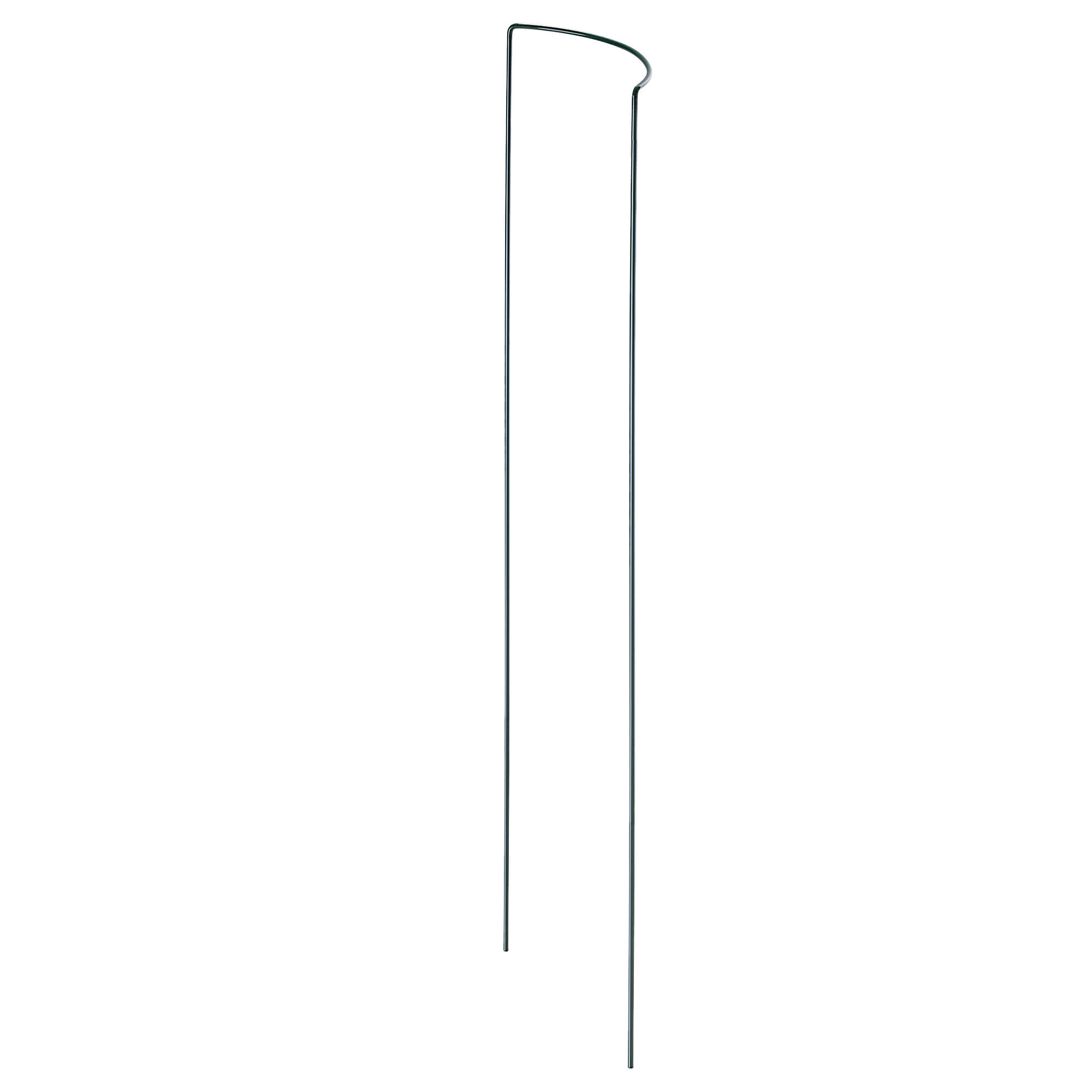 Podpora ogrodowa Mahet 1/3 koła 115 cm stalowa zielona 3 szt.