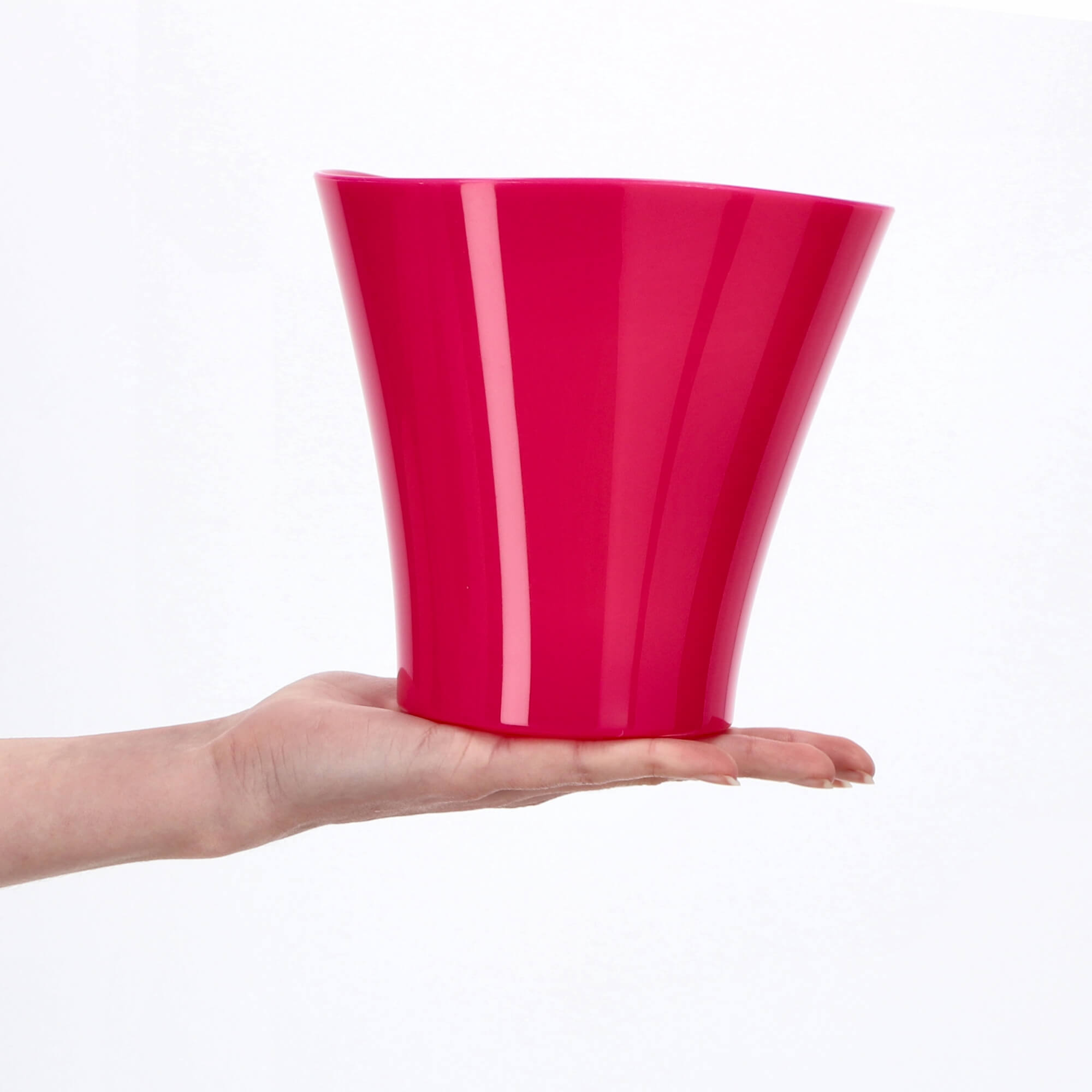 Doniczka na kwiaty Meria 16 cm, fuksja