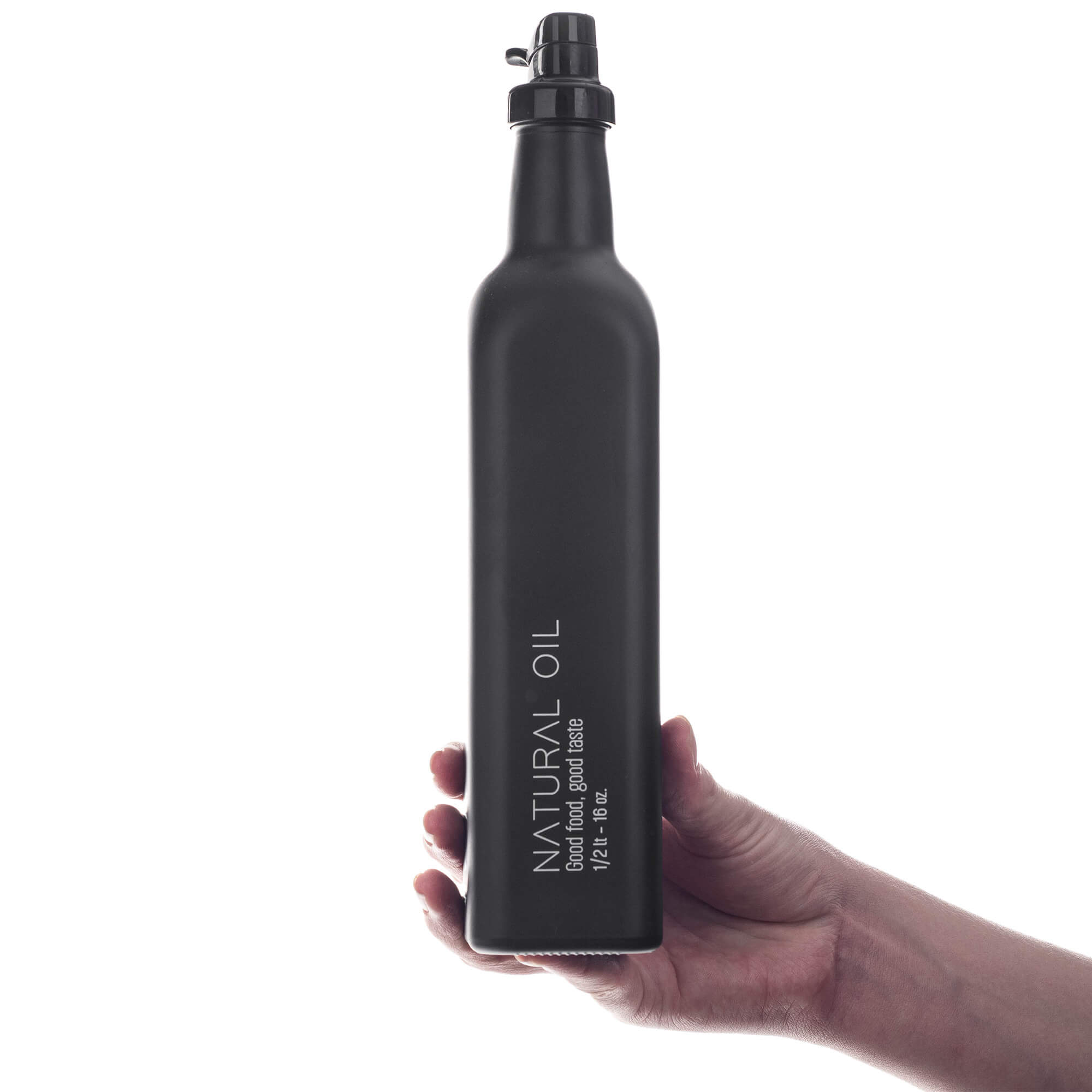 Butelka na oliwę Setri 0,5L czarna, 1 szt.