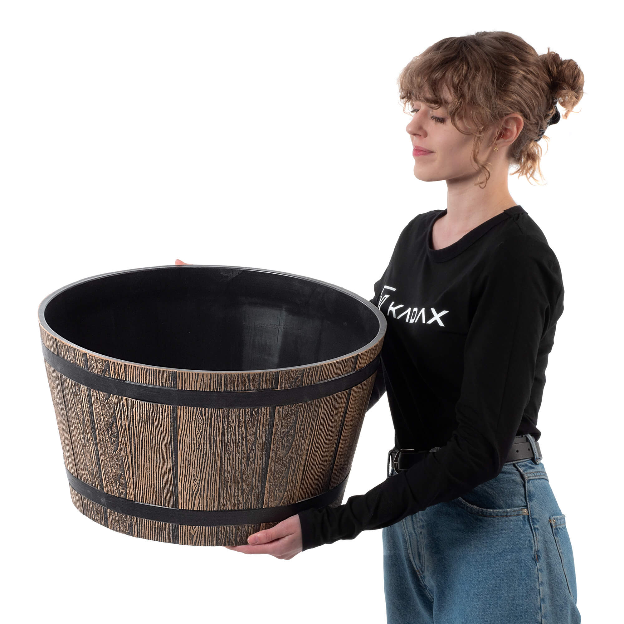 Donica na kwiaty Sori 50 cm mokka