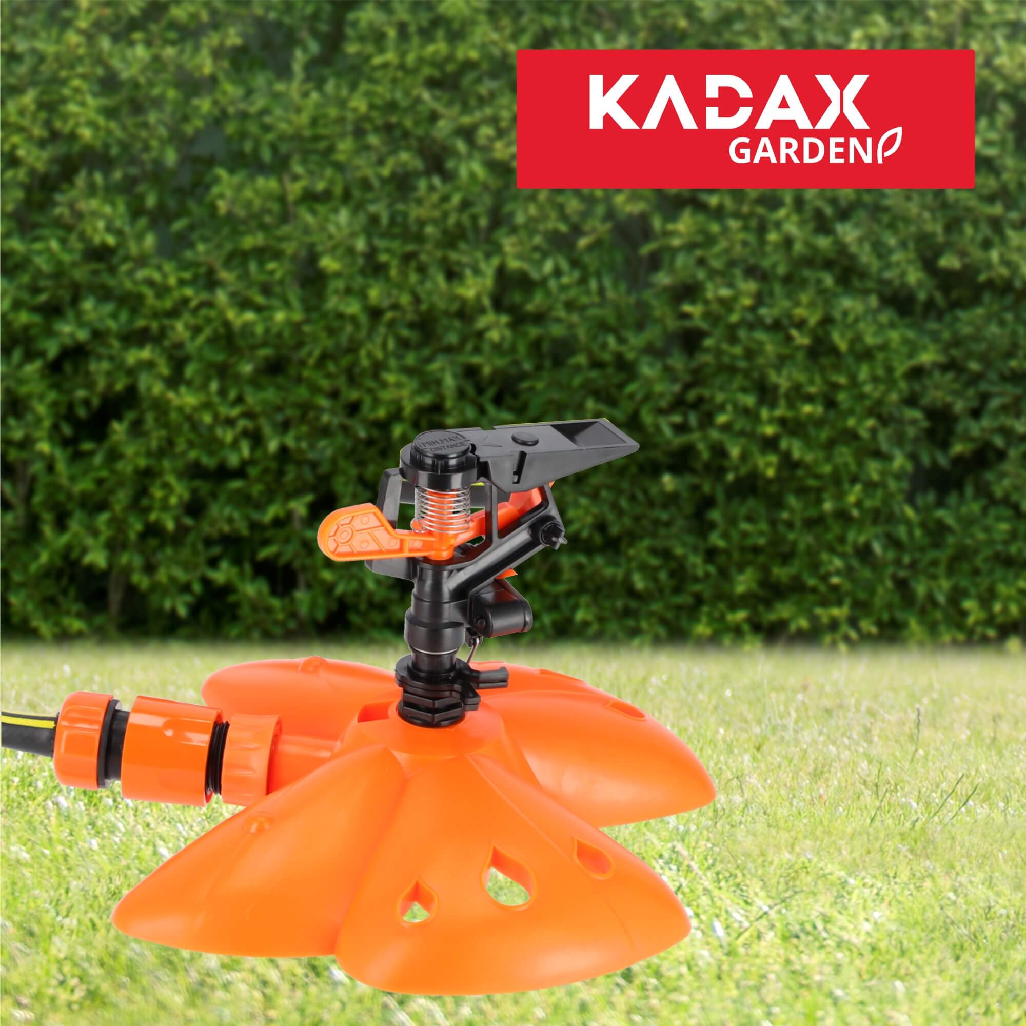 Zraszacz ogrodowy oscylacyjny 22 x 14 cm