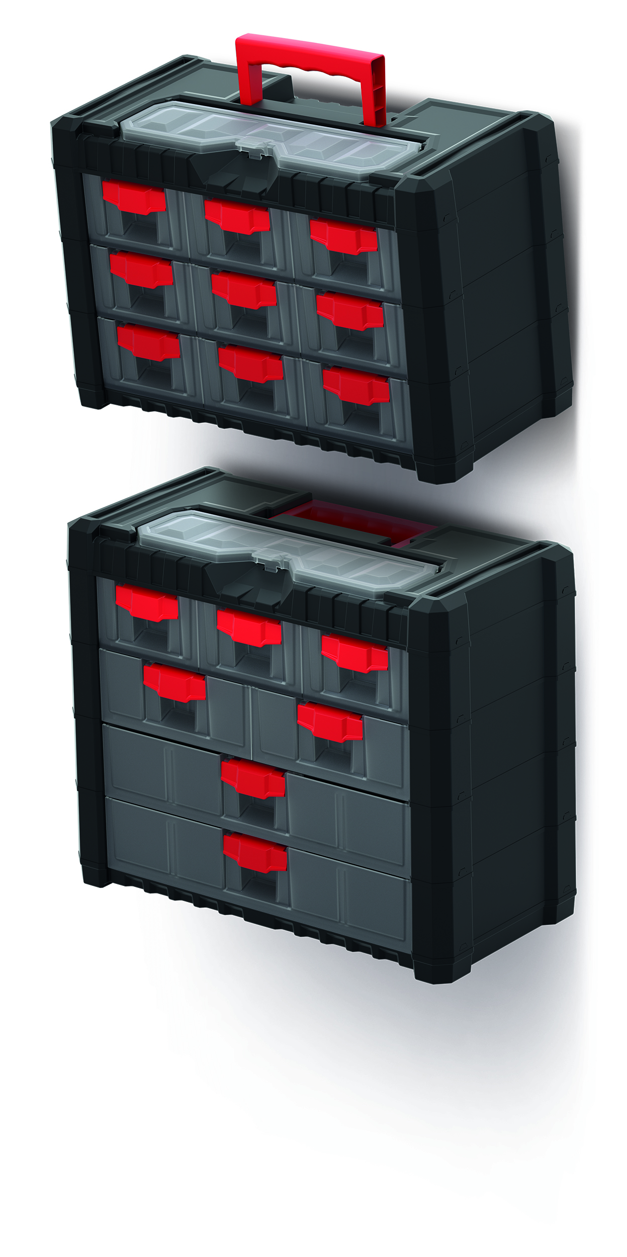 KISTENBERG Organizer narzędziowy Multicase Cargo 301 - KMC301 - czarny
