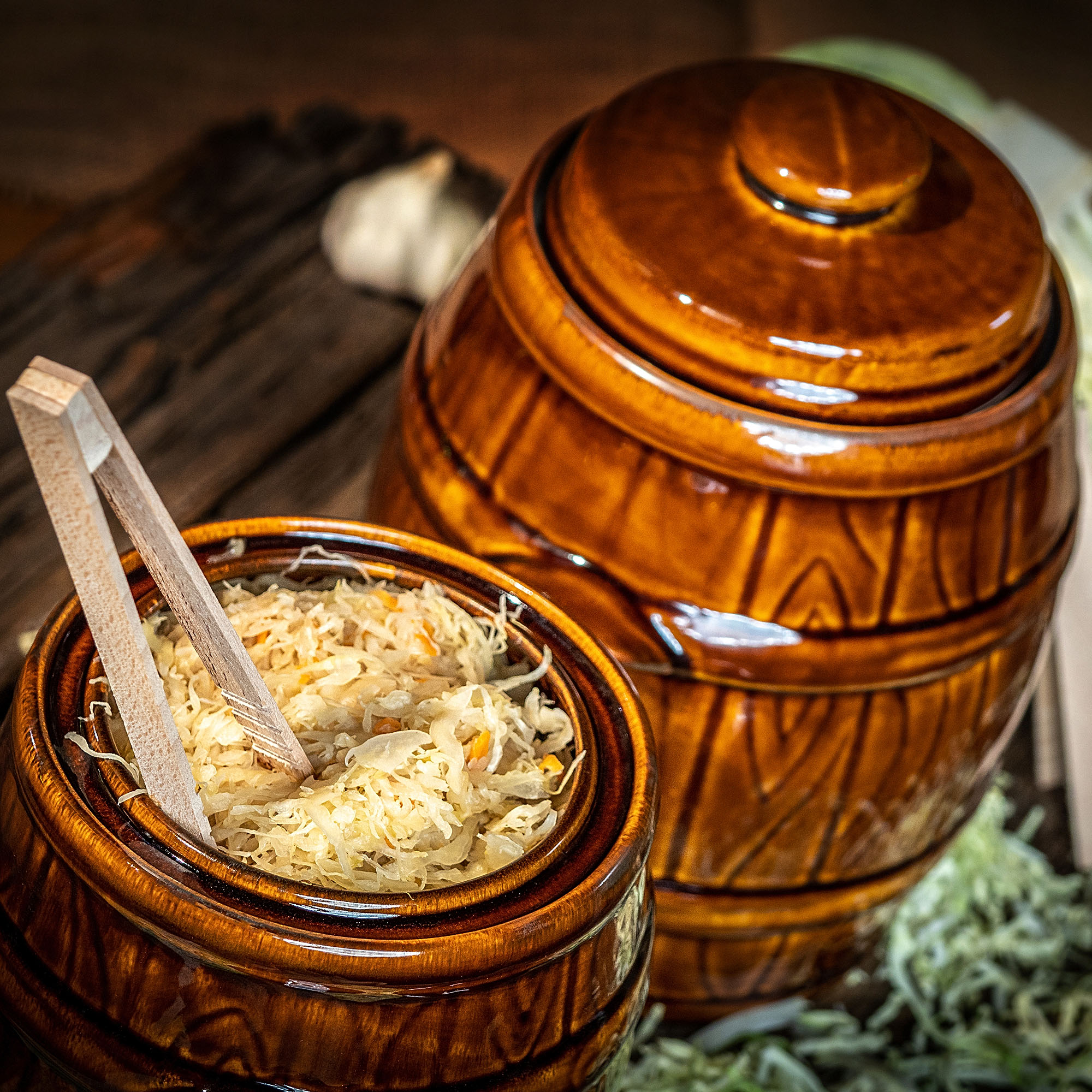 Beczka hermetyczna kamionkowa Helios 5L