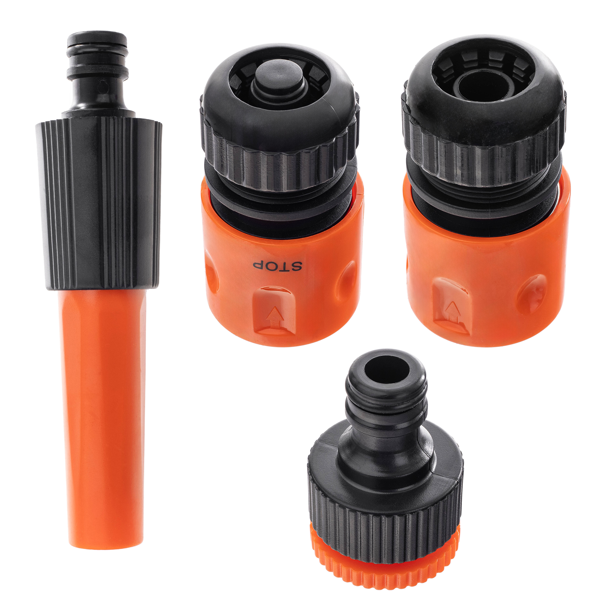 Zestaw złączek ½ cala z dyszą prostą Erm