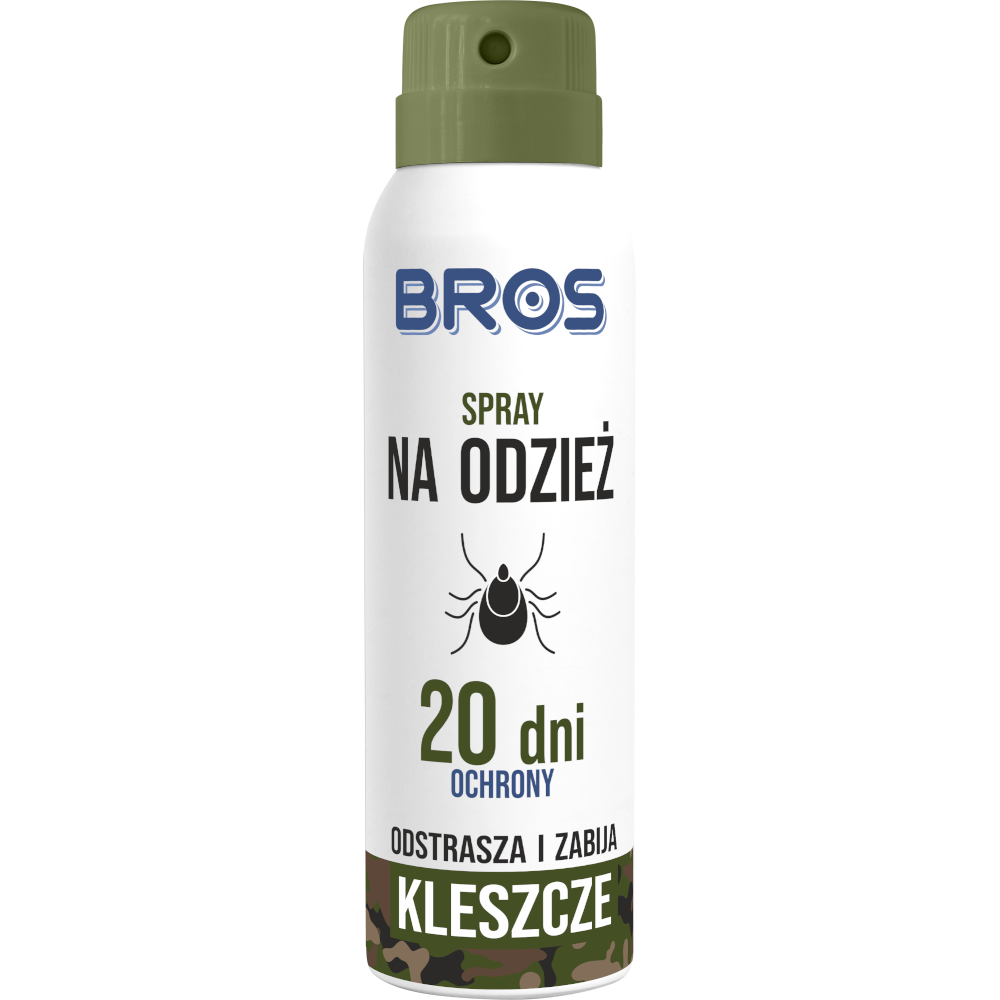 Bros Spray na odzież odstraszający i zabijający kleszcze 90ml