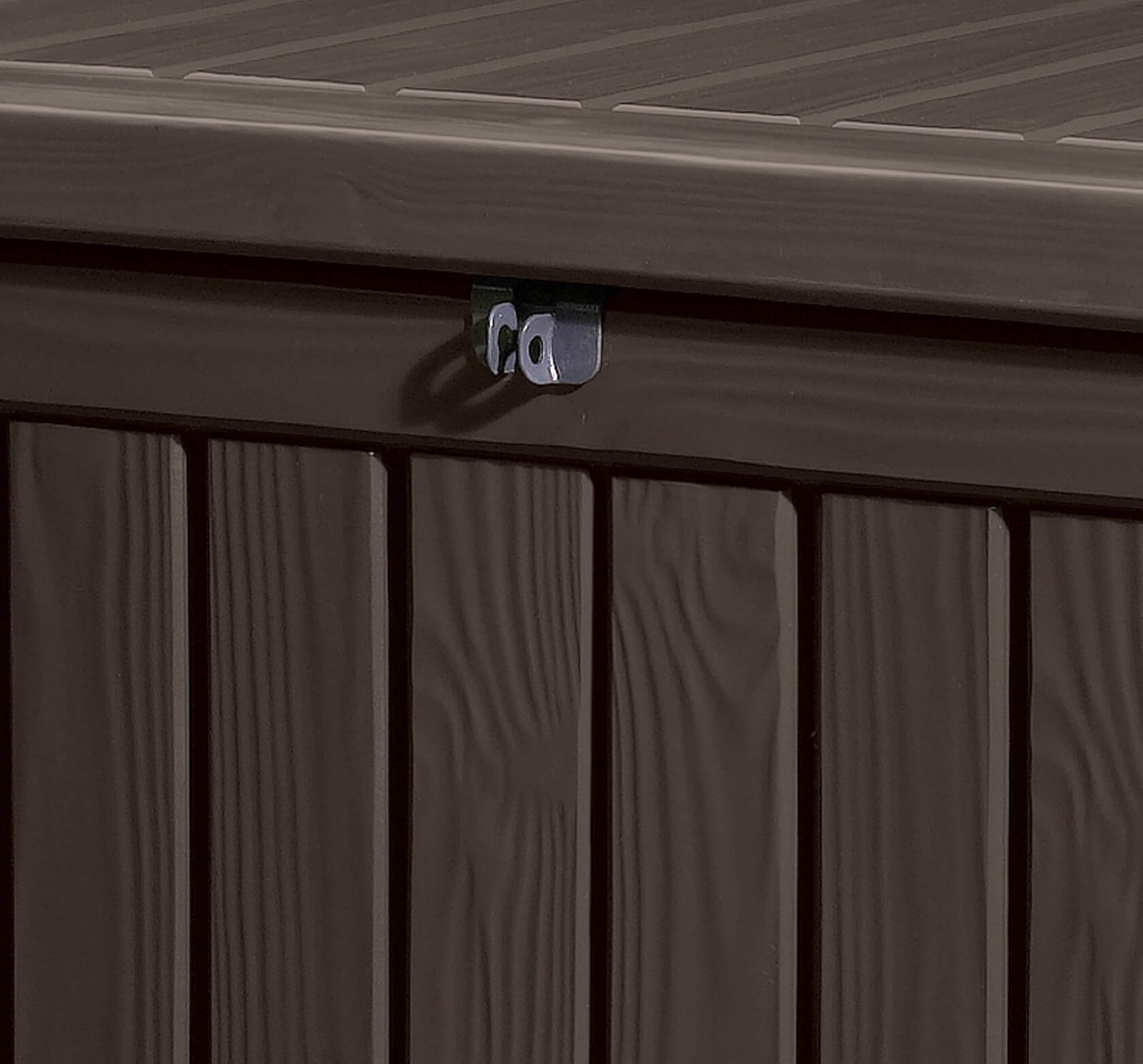 Skrzynia ogrodowa Keter Rockwood Storage Box 570L, brąz