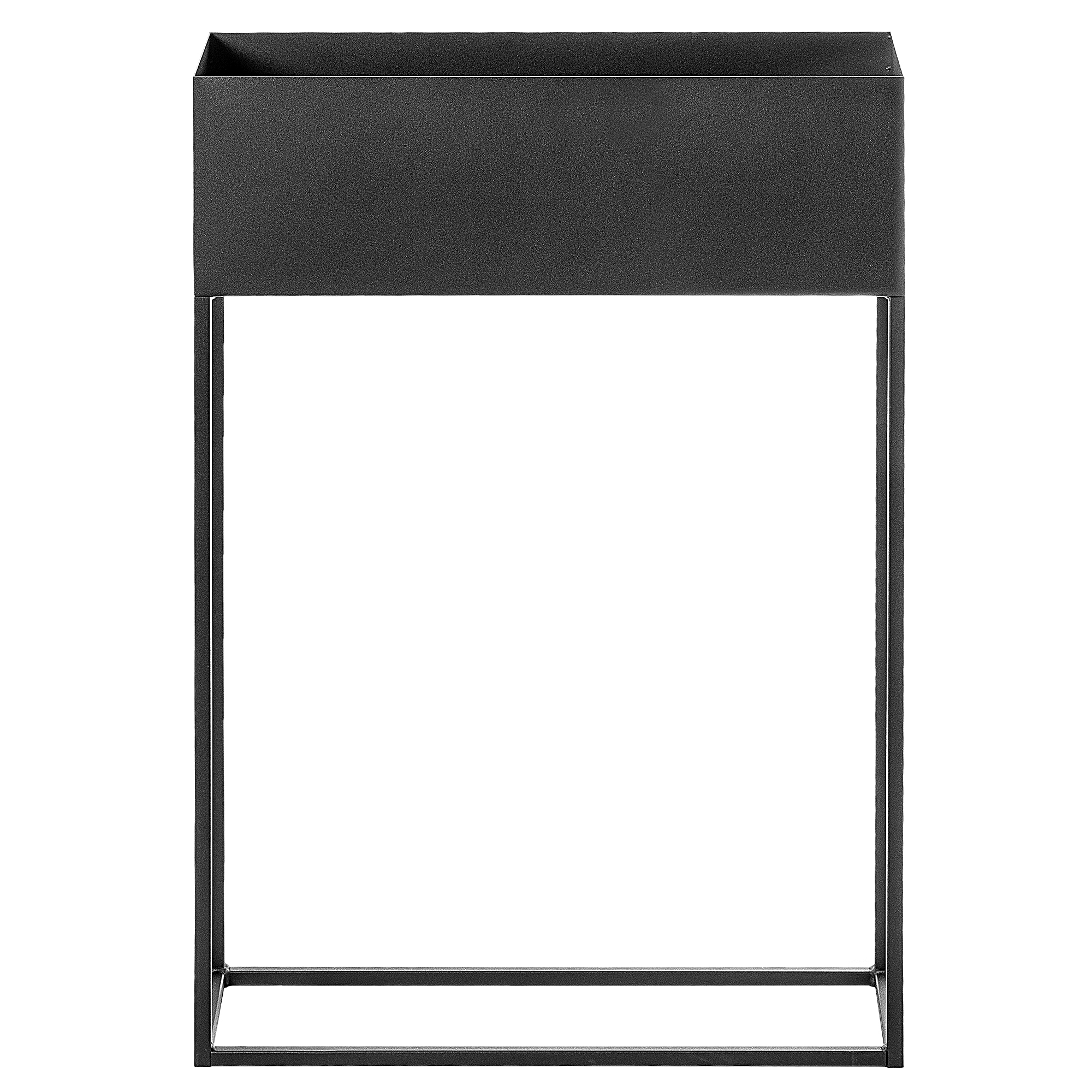 Kwietnik z doniczką 60x90 cm czarny