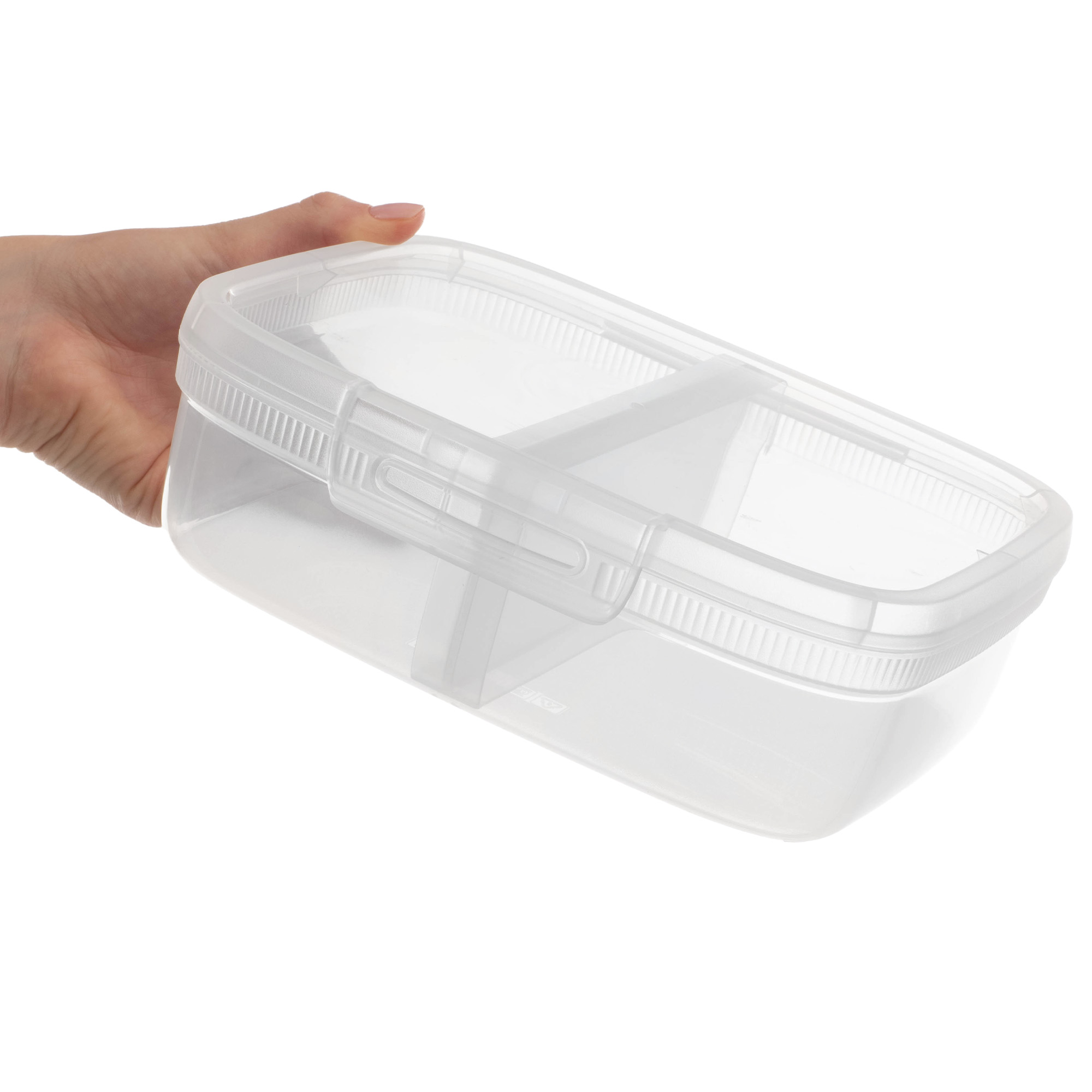 Pojemnik na żywność prostokątny Curver Snap Box 1,8L