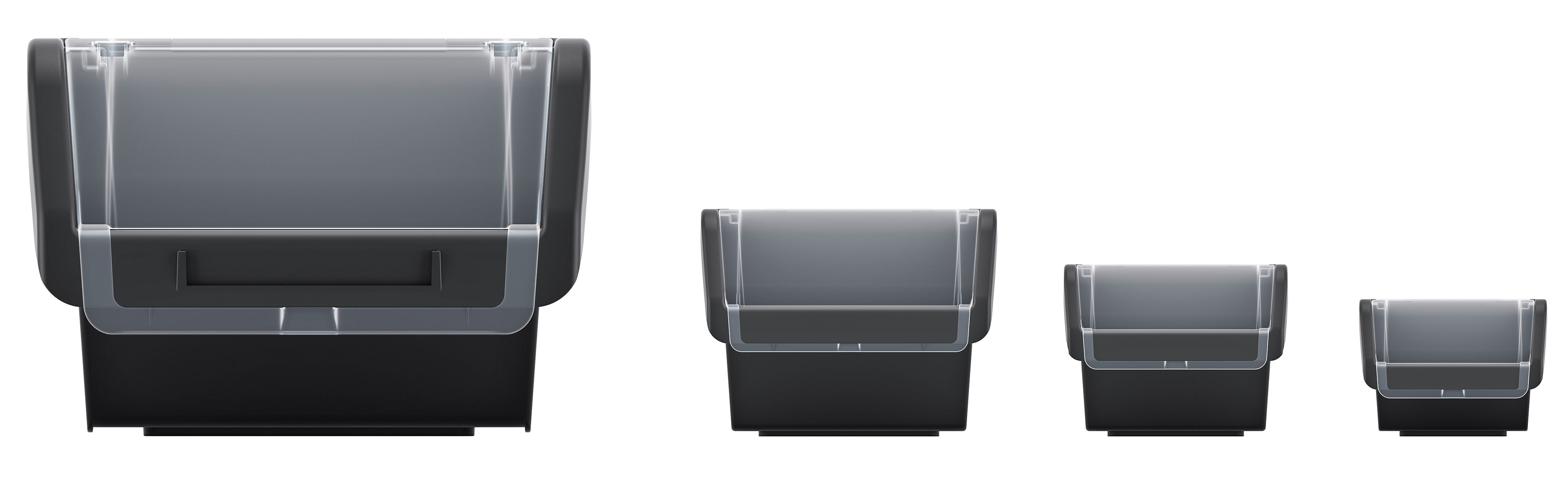 KISTENBERG Kuweta warsztatowa Truck 23 F - KTR23F - czarny