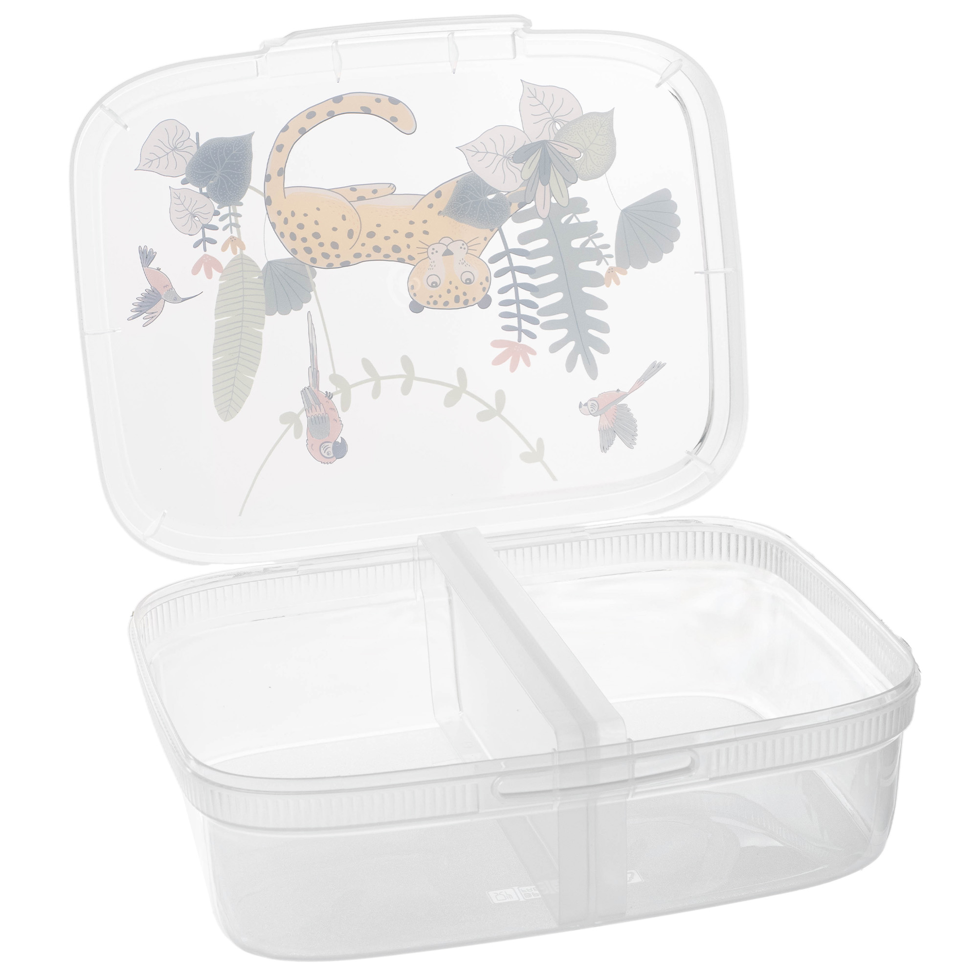 Pojemnik na żywność CURVER Snap Box prostokątny z przegrodą 1.8L