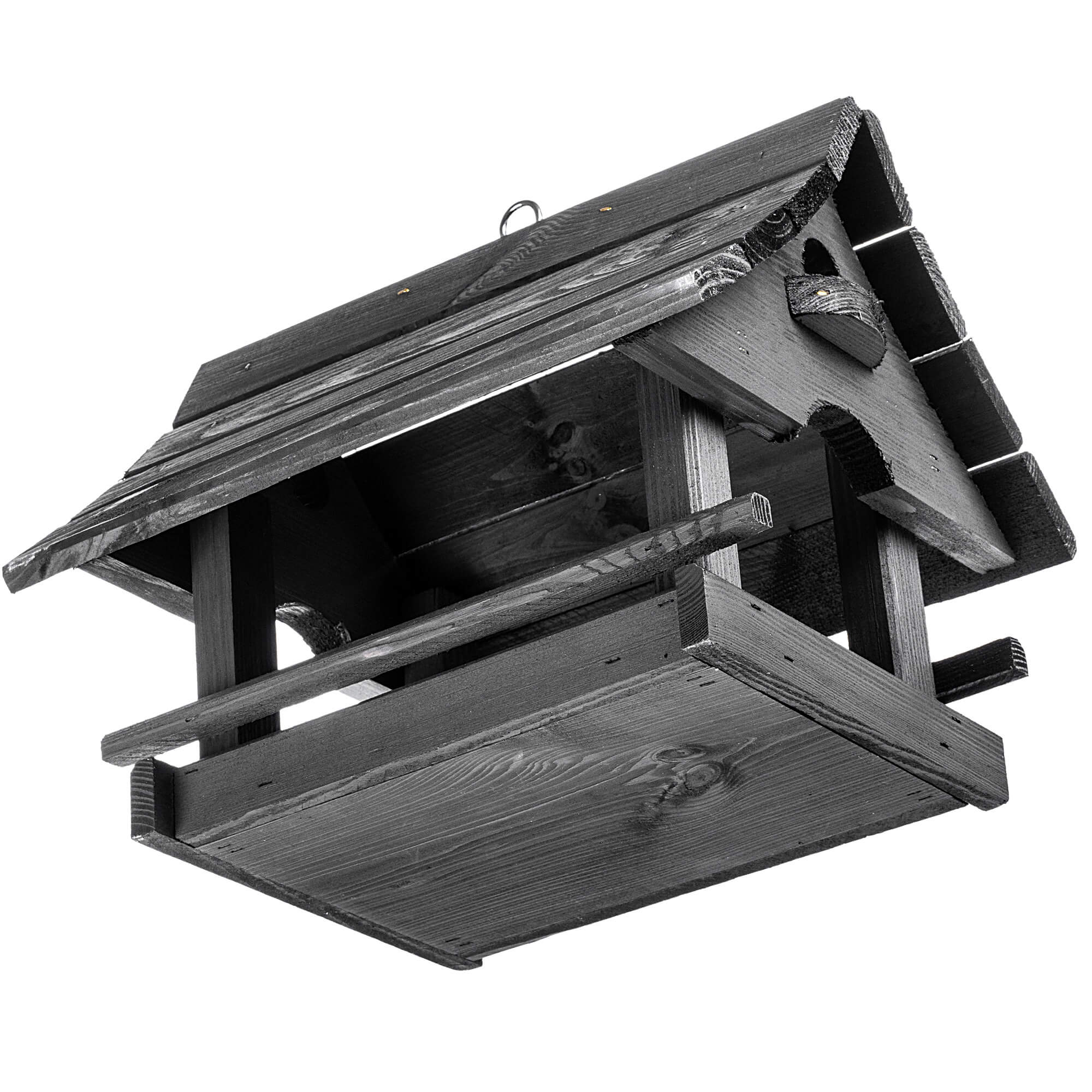 Karmnik dla ptaków Arbis domek 30 x 25 cm antracytowy