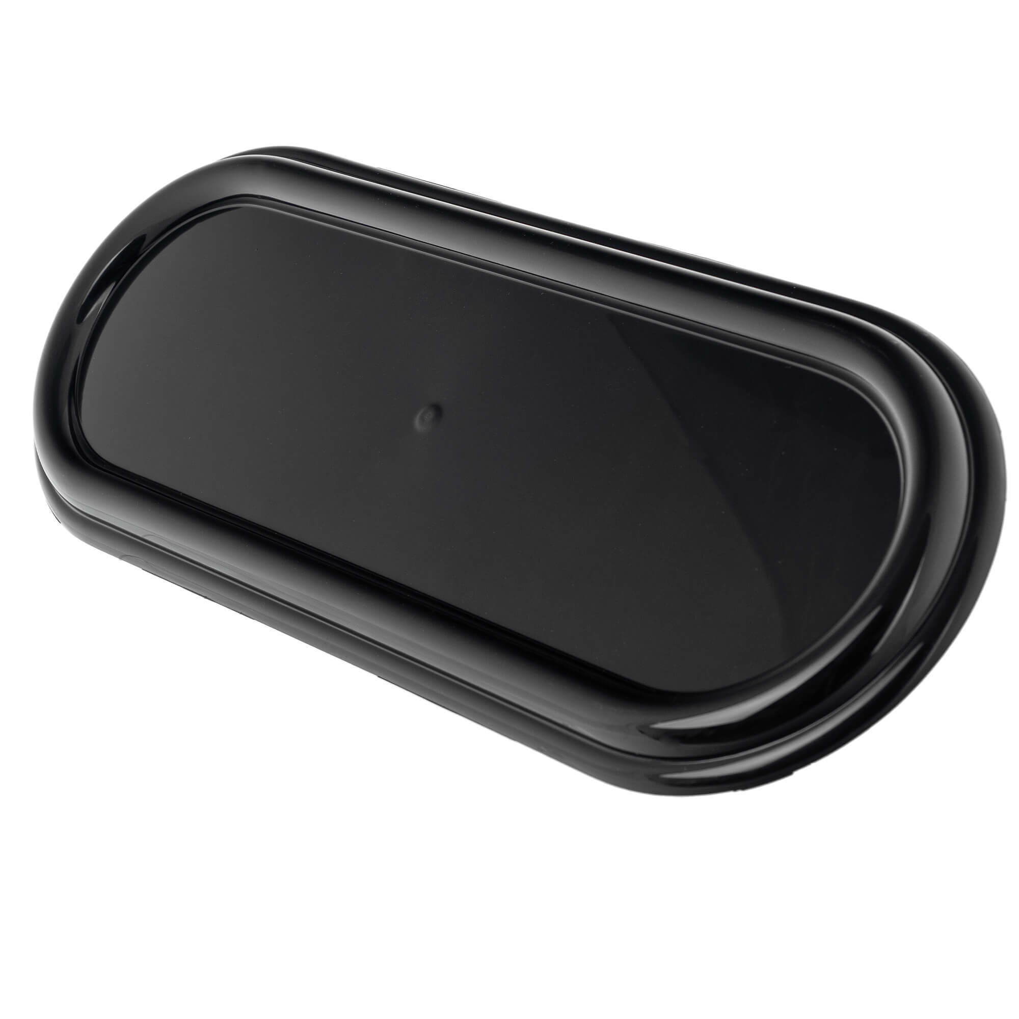 Zniczówka owalna 40 x 16 cm, czarna