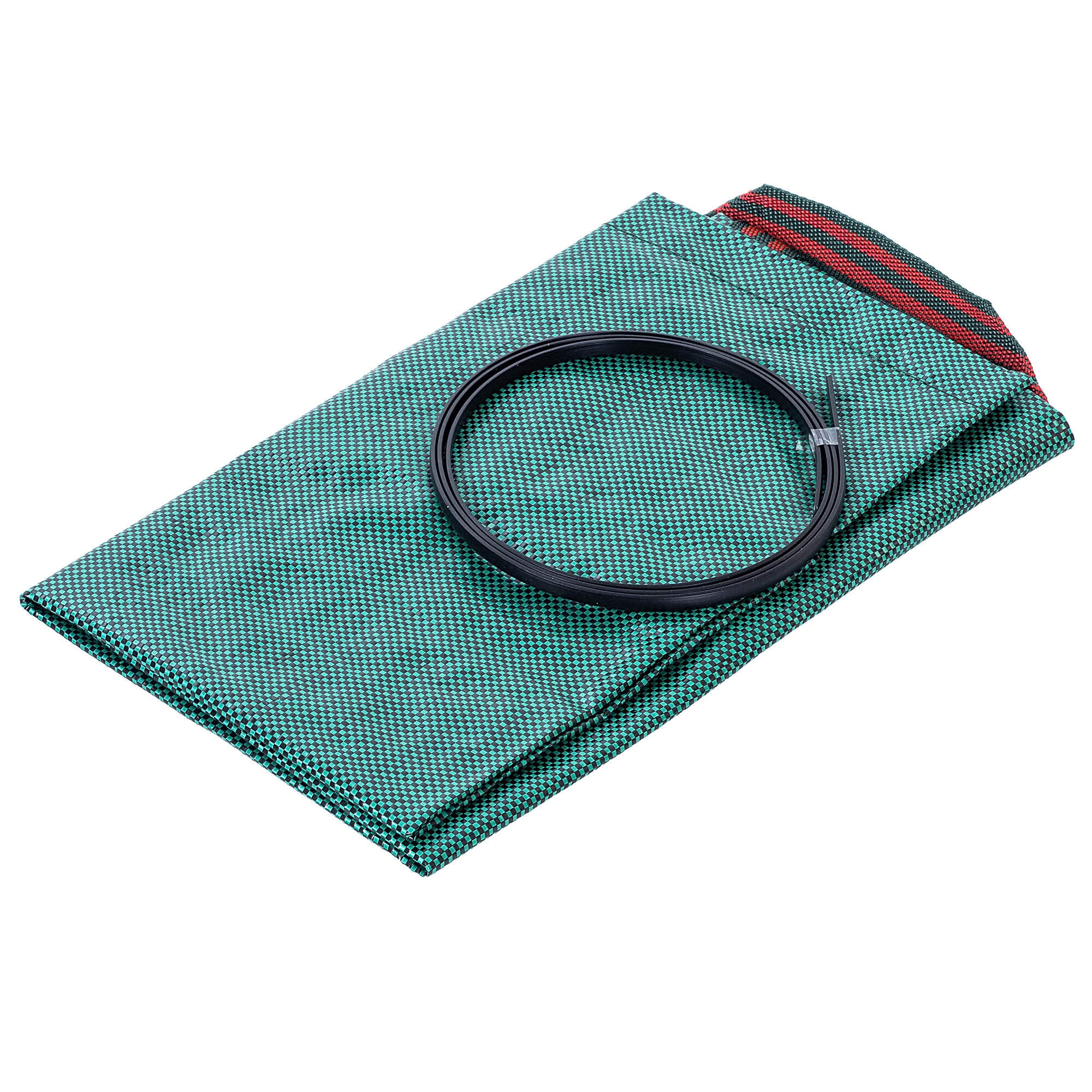 Składany kosz ogrodowy Montbard 120L zielony