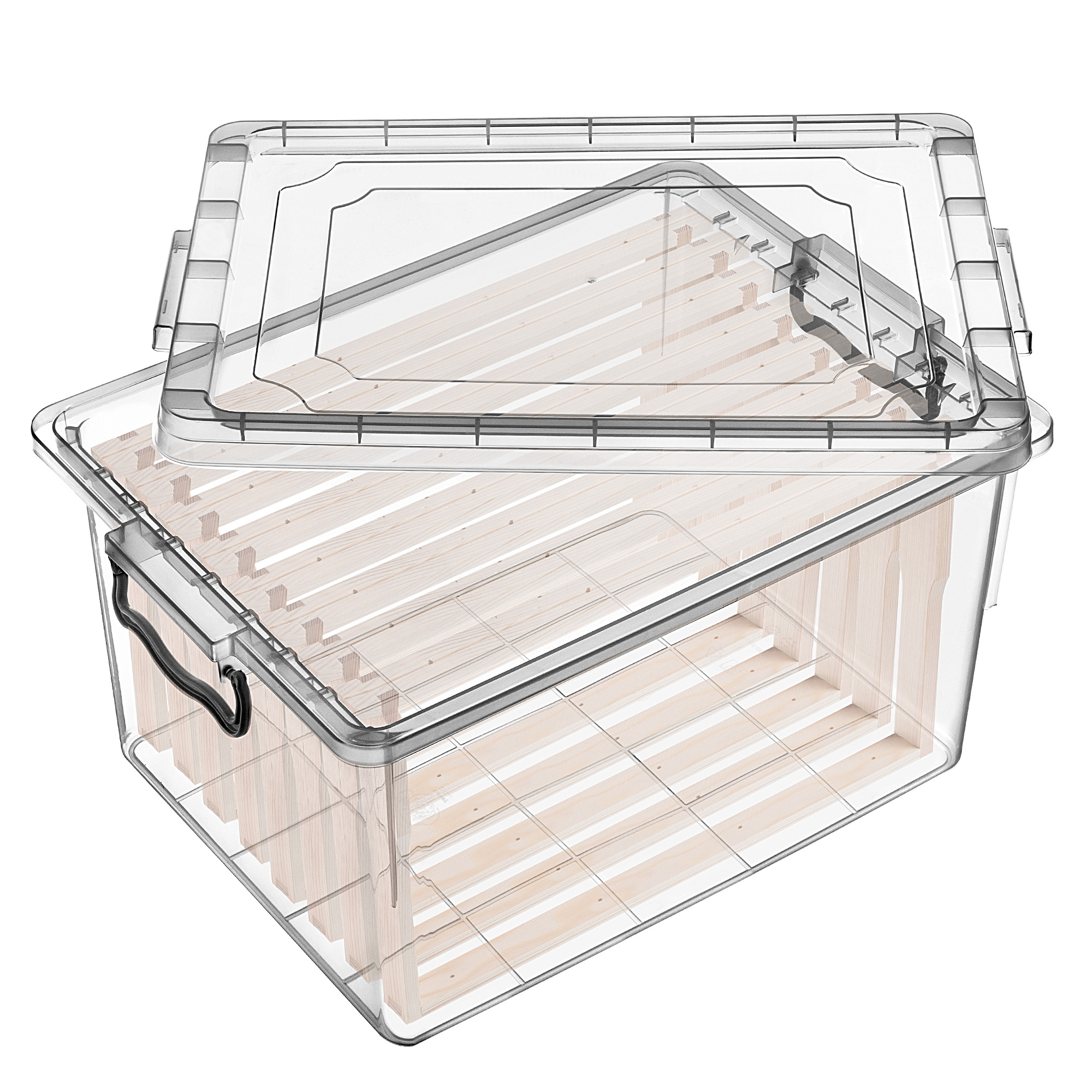 Pojemnik na ramki miodu Colle 40L, dla ramek Langstroth i Dadant