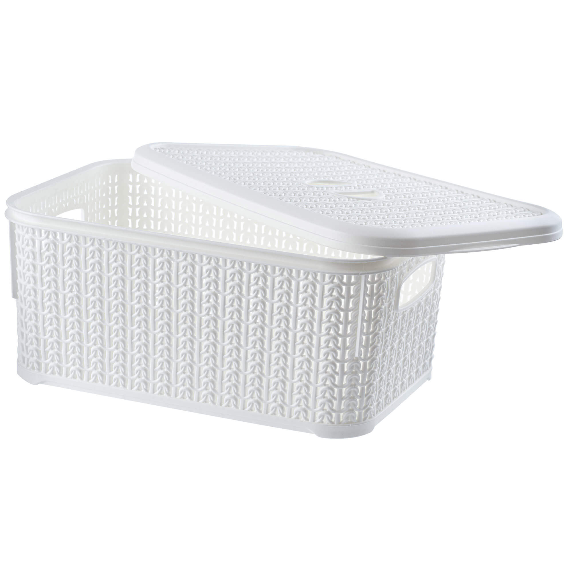 Pojemnik z pokrywą 6L, biały