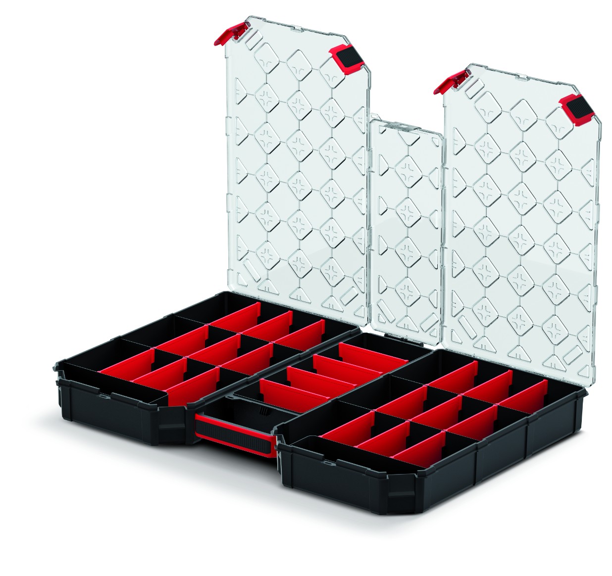 KISTENBERG Organizer narzędziowy Tager CARBO 60 niski S - KTGC60406S - czarny