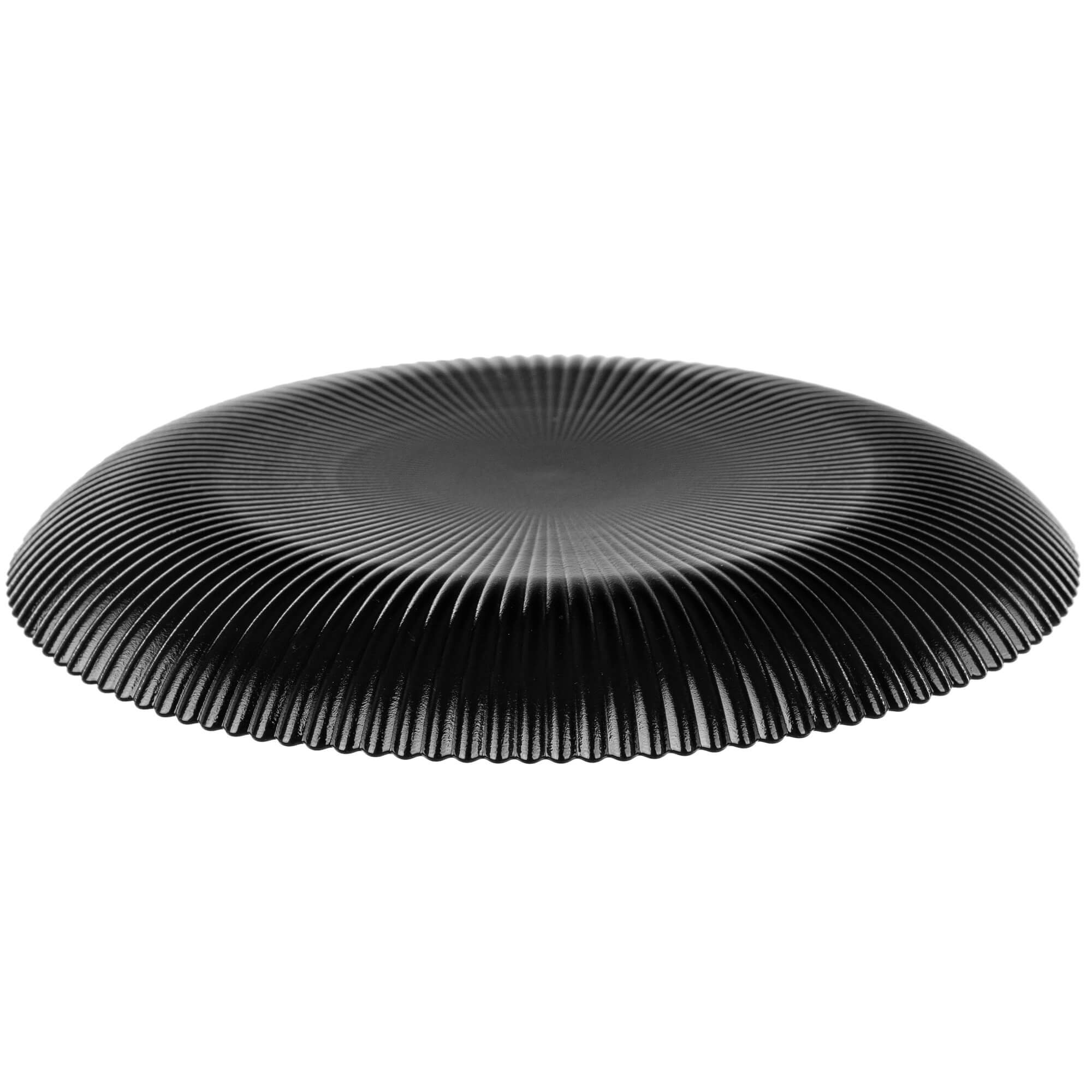 Talerz deserowy Regno 19 cm czarny 1 szt.