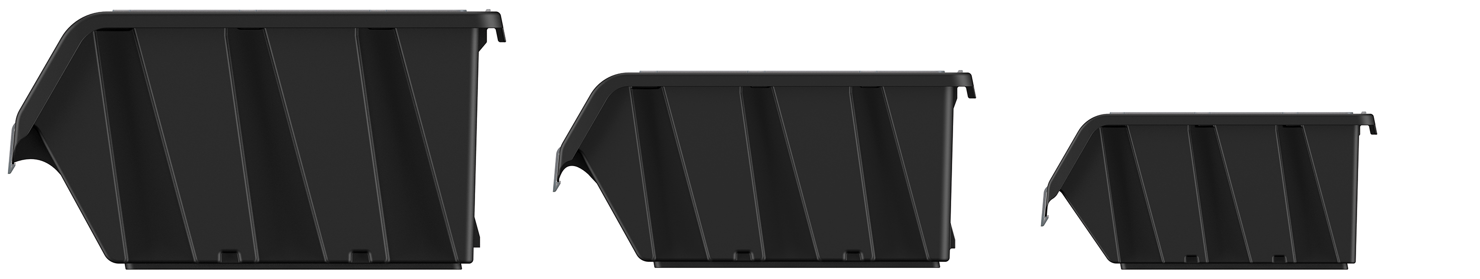 KISTENBERG Kuweta warsztatowa Truck 23 F - KTR23F - czarny