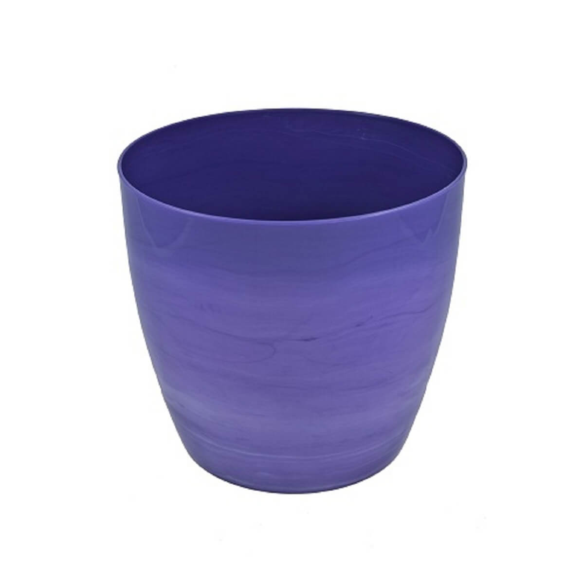 Doniczka na kwiaty Agen 12 cm, fioletowy marmur