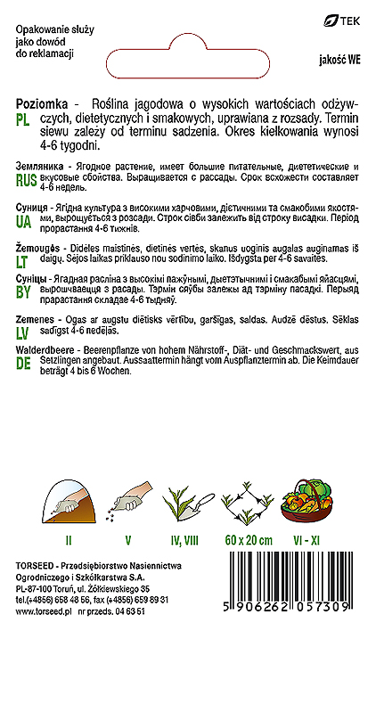 Poziomka Rujana 0,2g