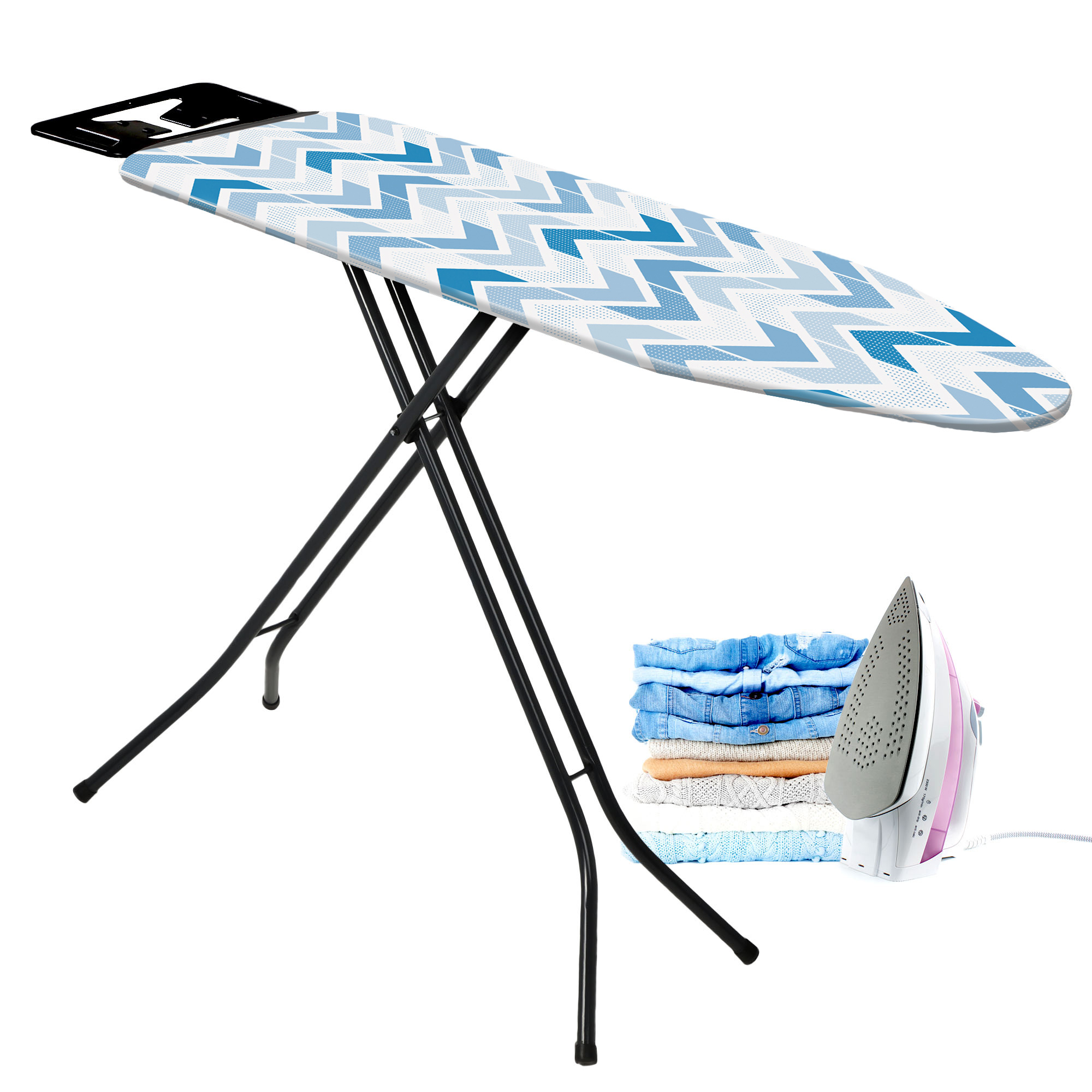 Deska do prasowania Piza 122 x 38 cm, zygzak