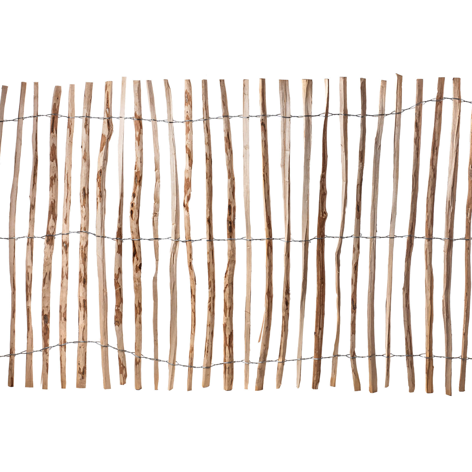 Płot ogrodowy leszczynowy Karo 500 x 120 cm (4-6 cm)