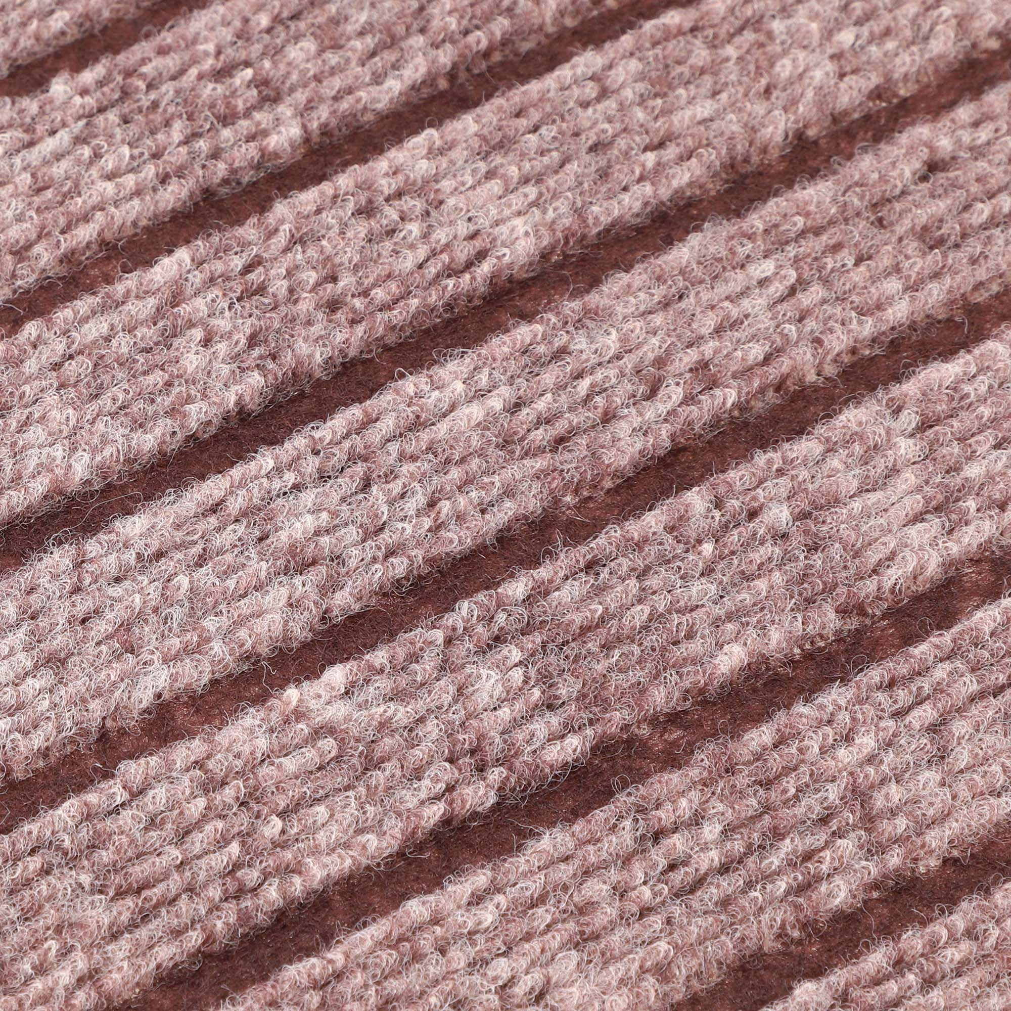 Wycieraczka pod drzwi Reterre 60x40 cm brązowa