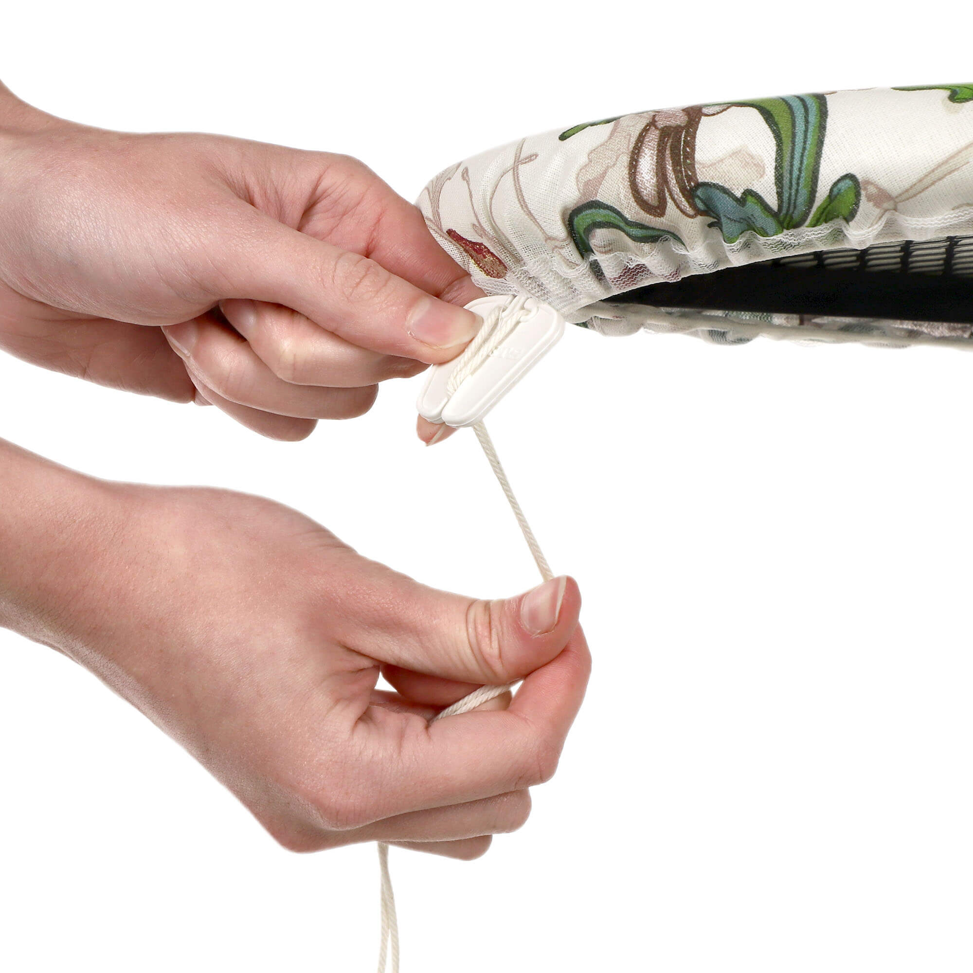 Pokrowiec na deskę do prasowania Cano 110x30cm naciągany podkład niebieskie linie