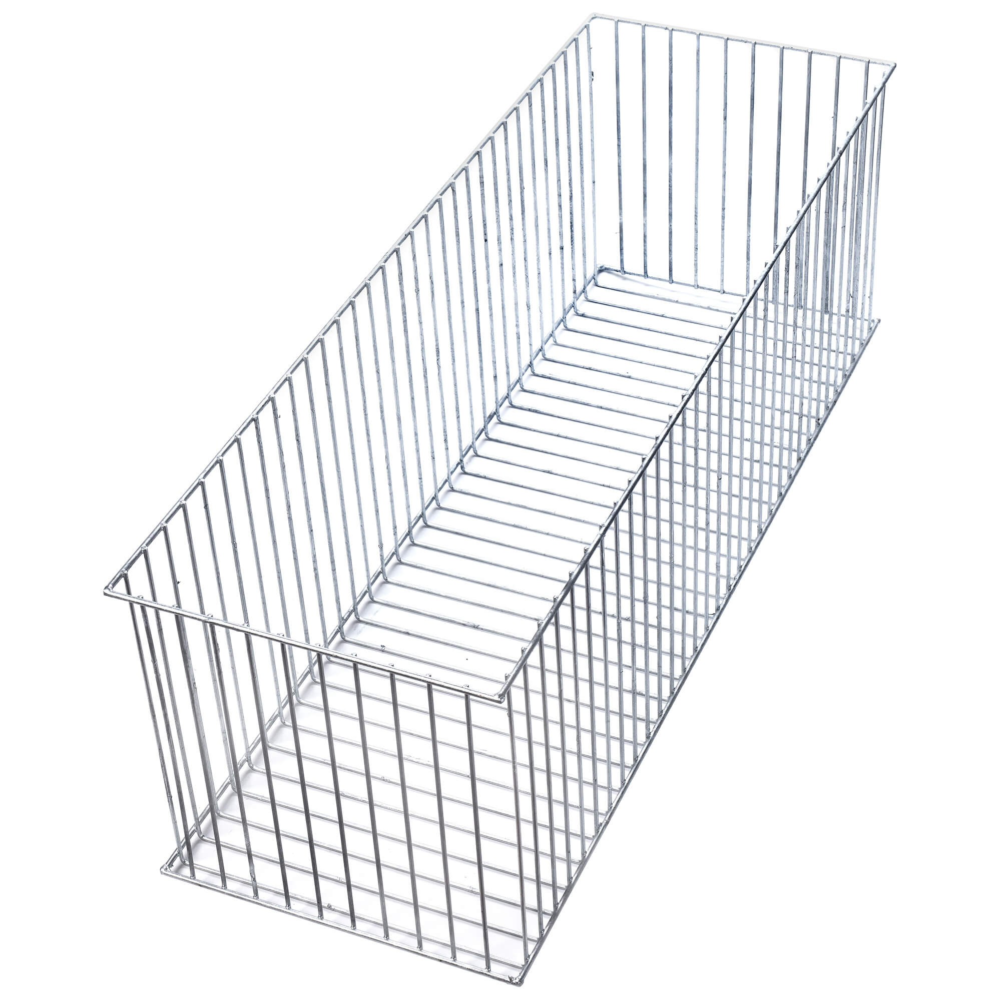 Donica stalowa gabionowa 35 x 72 cm