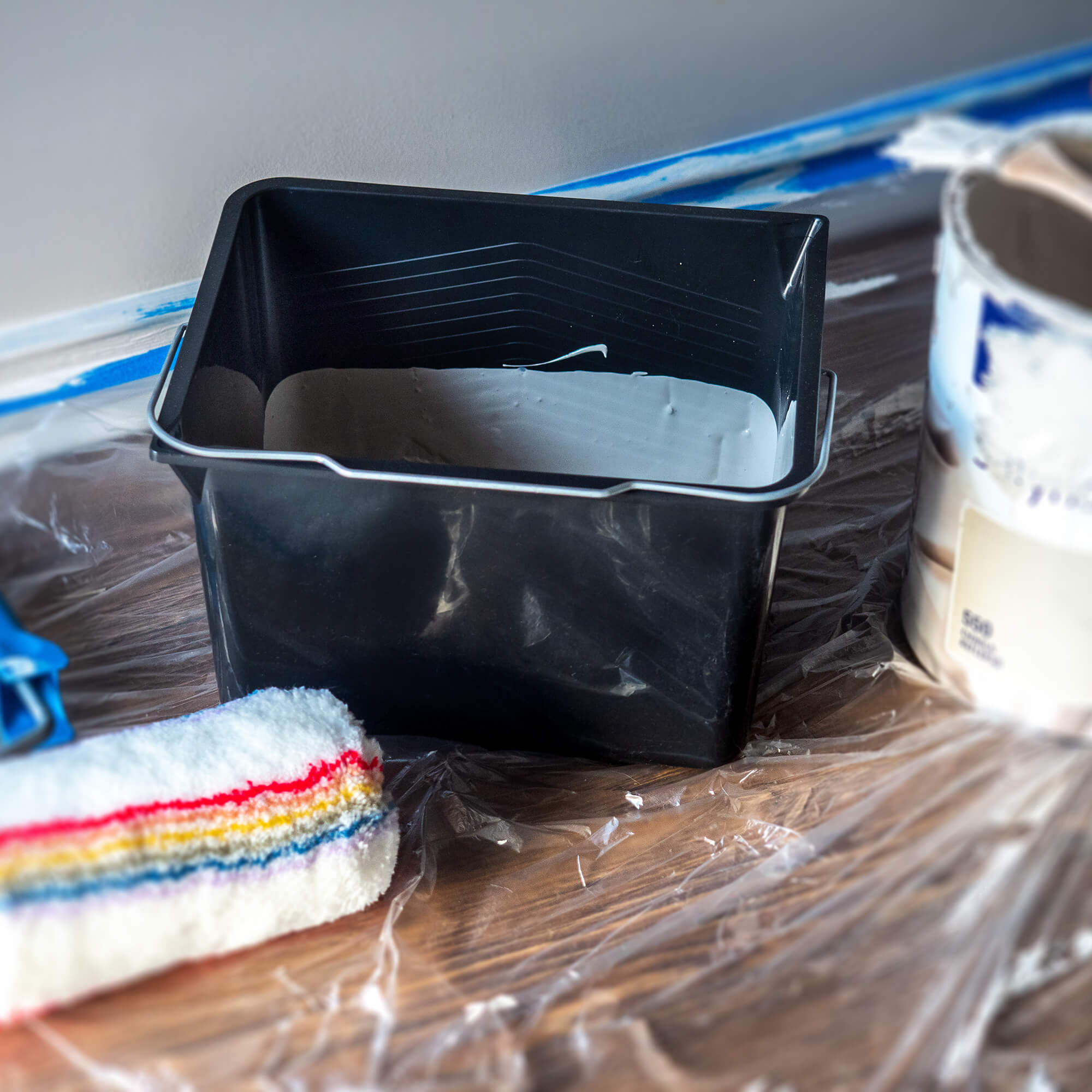 Wiadro malarskie Carda 8L, czarne 3 szt.