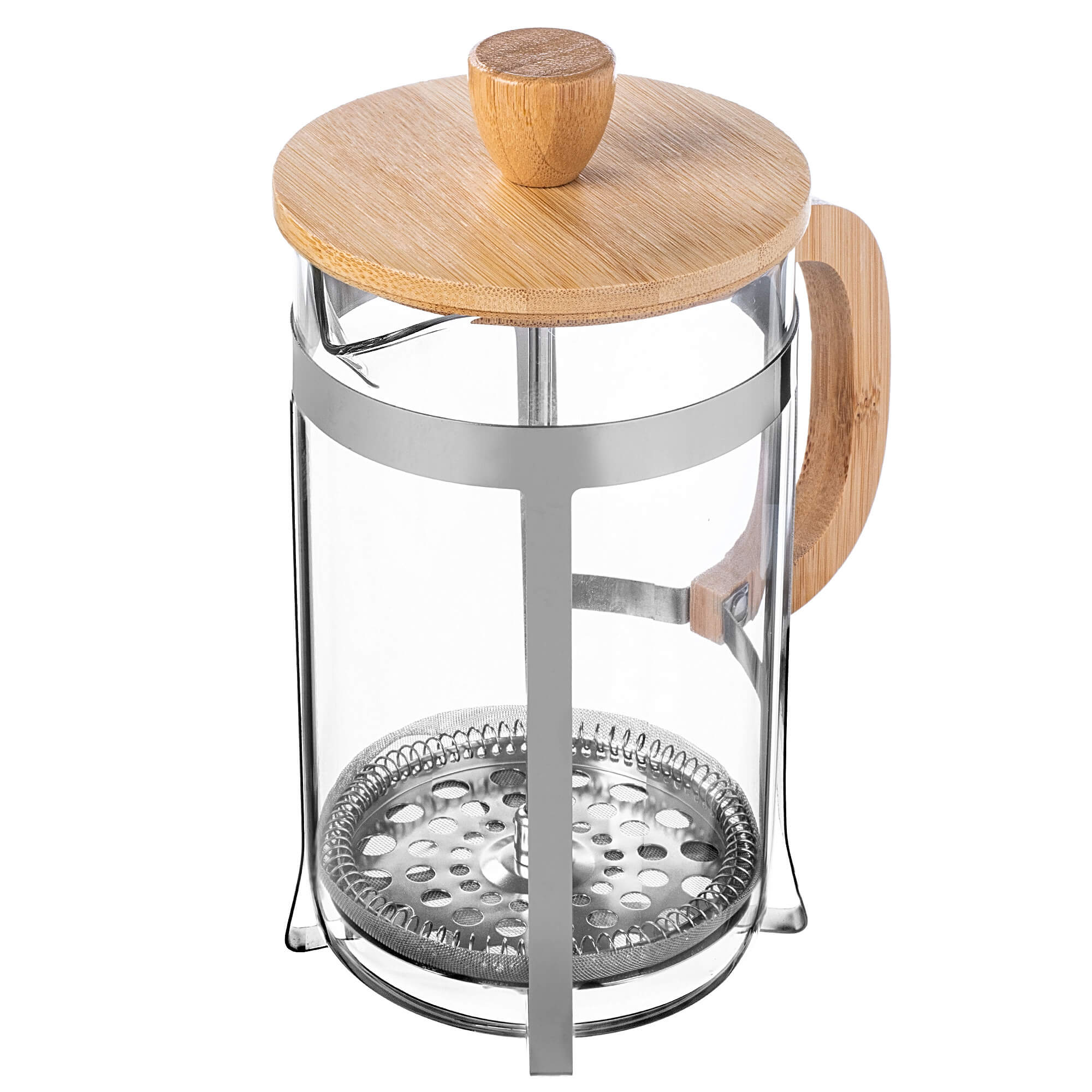 Kawiarka Meduno z drewnianą pokrywką 800ml