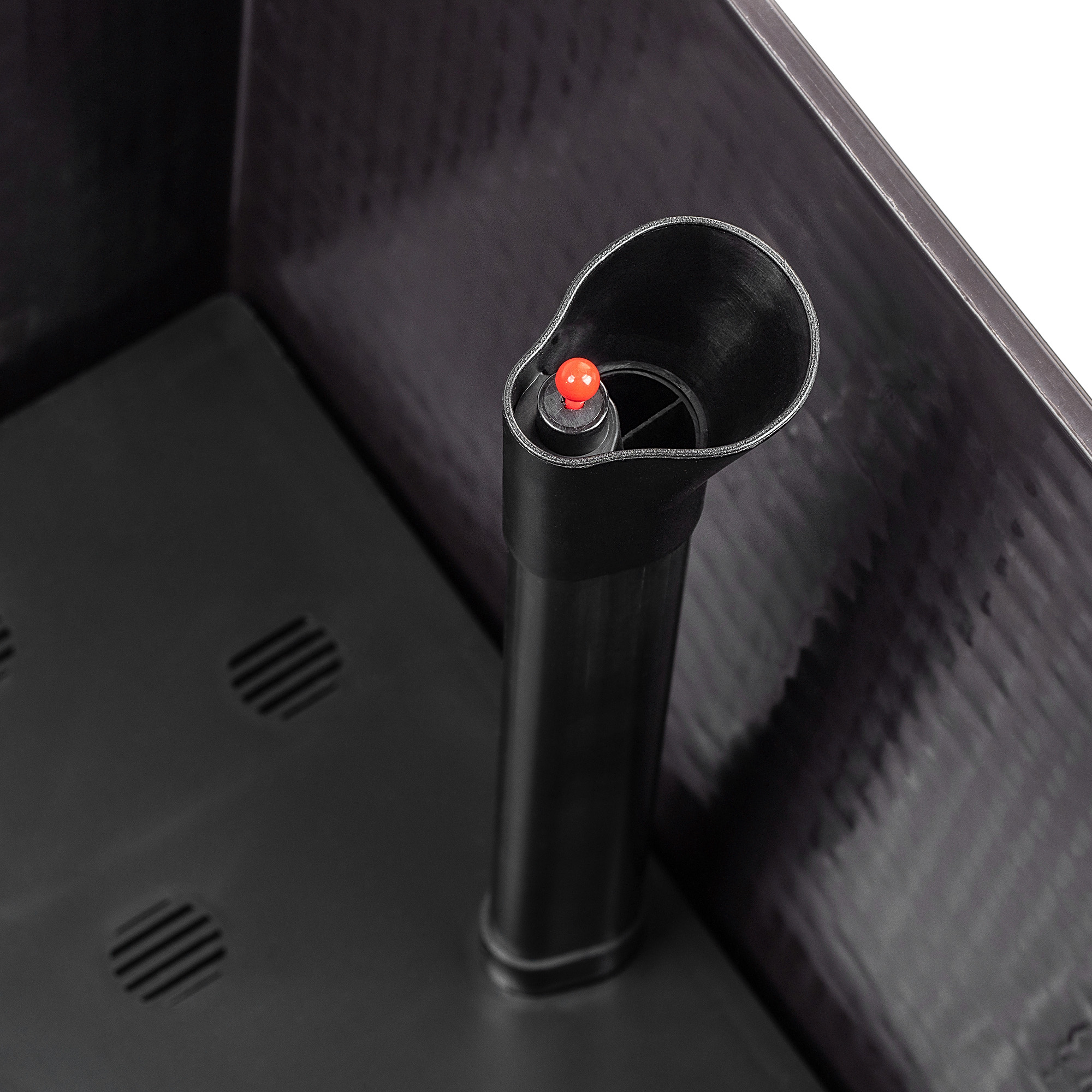 Doniczka z systemem nawadniania Trikala 80 cm, ciemny brąz