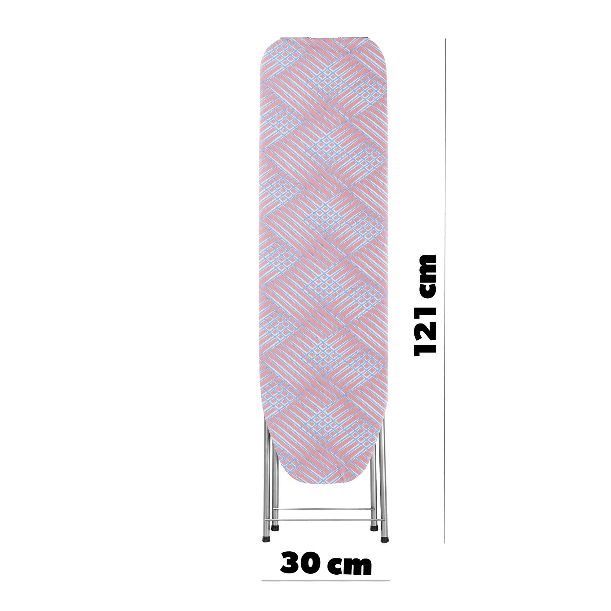Deska do prasowania Habo 104 x 30 cm, czerwona z uchwytem