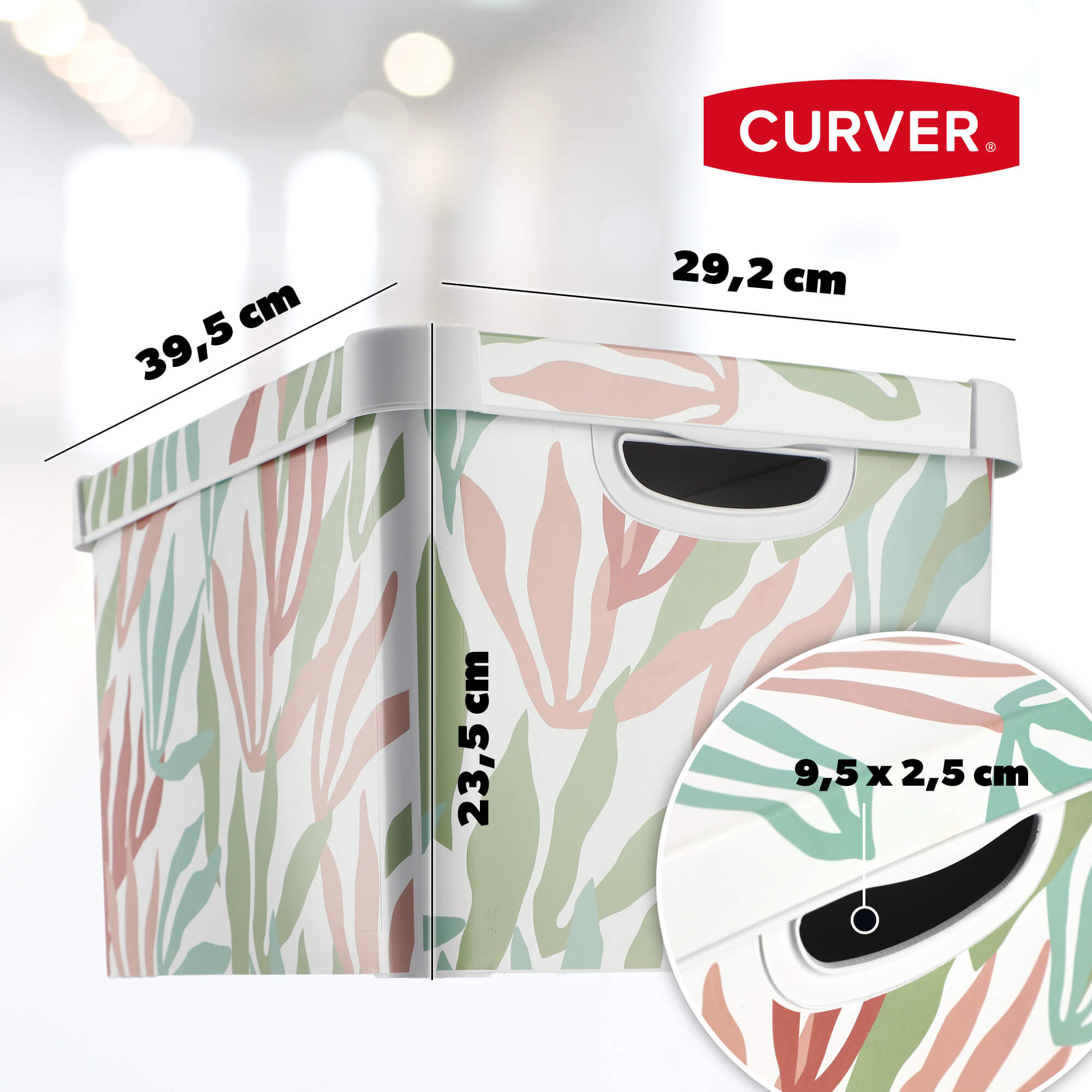Pojemnik Curver Deco's Stockholm 22L, wielokolorowy