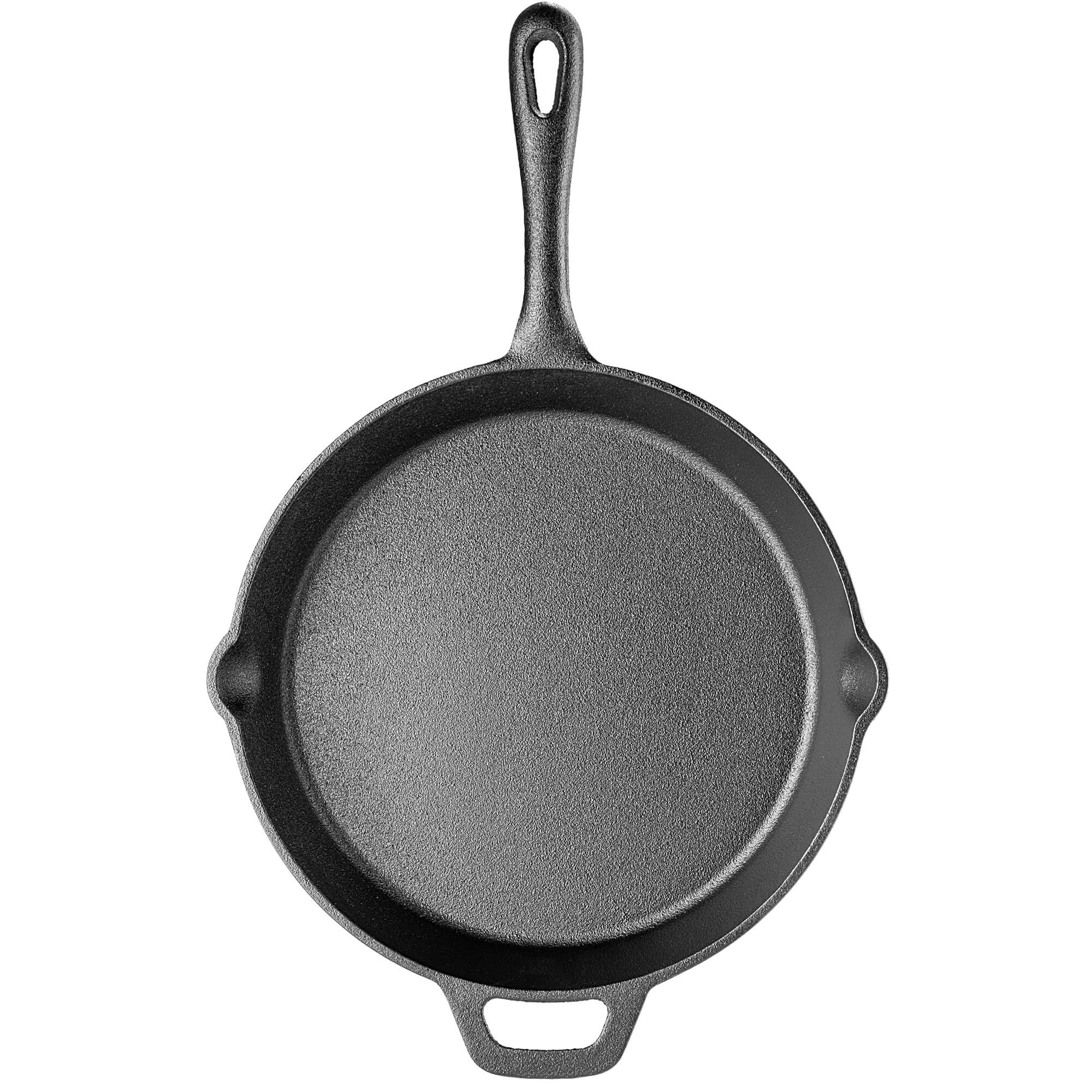 Zestaw patelni żeliwnych Prese 15 cm + 20 cm + 25 cm + 30 cm czarny