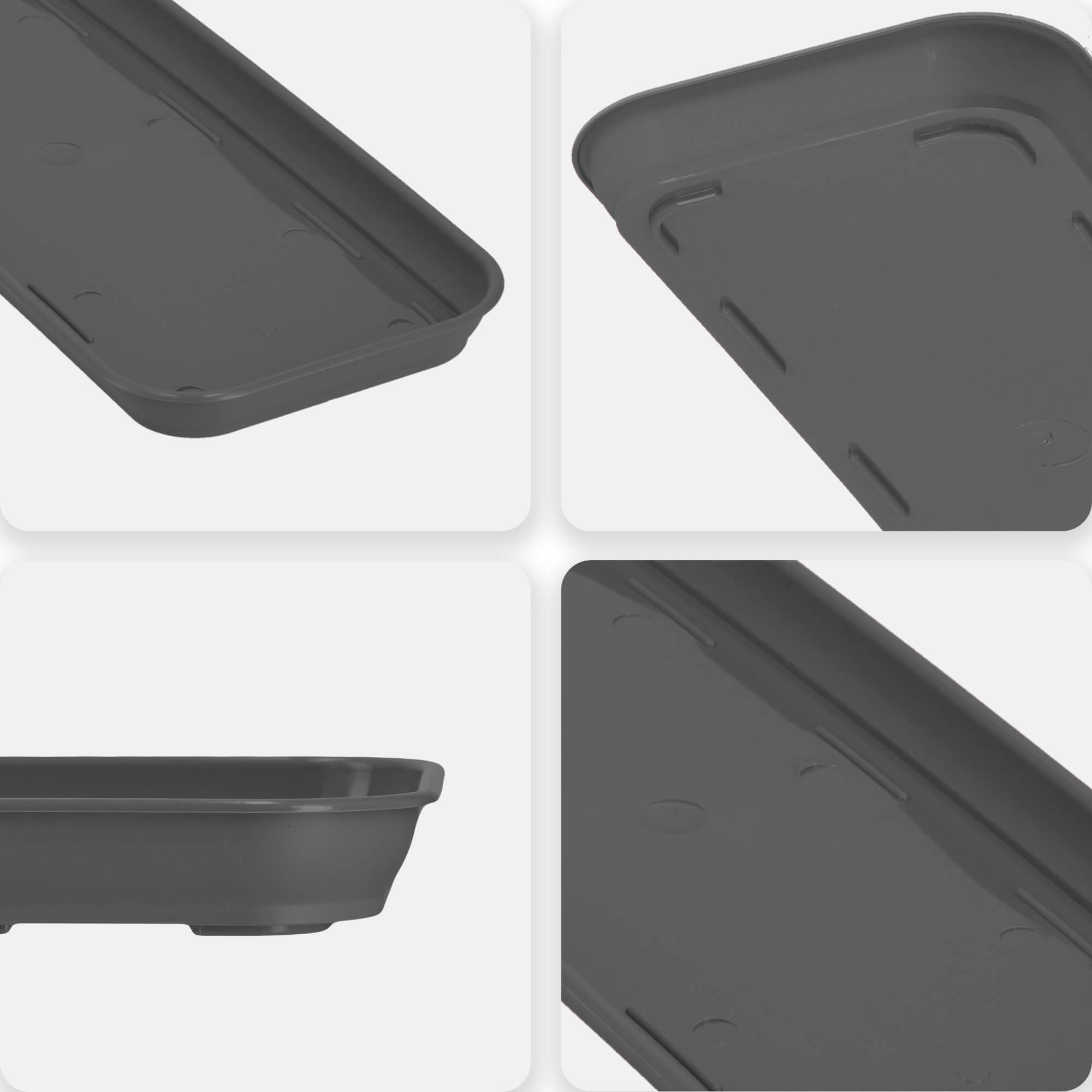 Podstawka na skrzynkę balkonową Evron 80 cm, antracyt